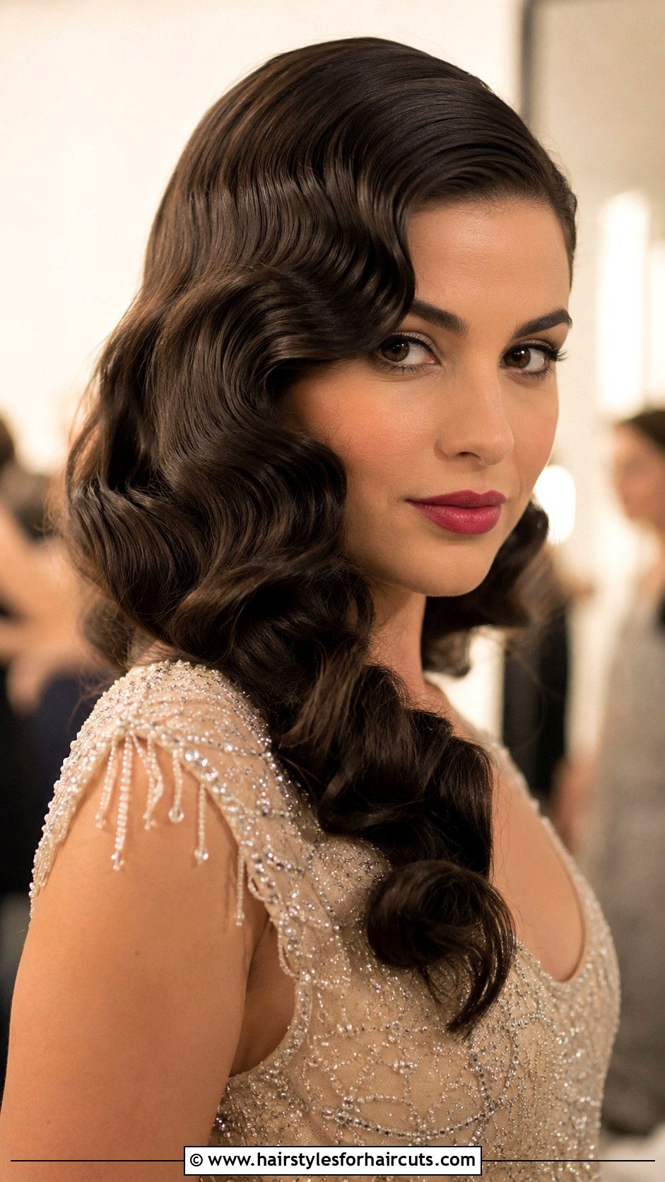 Vintage Finger Waves Long Hair - 25 easy semi formal hairstyles for long hair - 25 easy semi formal hairstyles for long hair