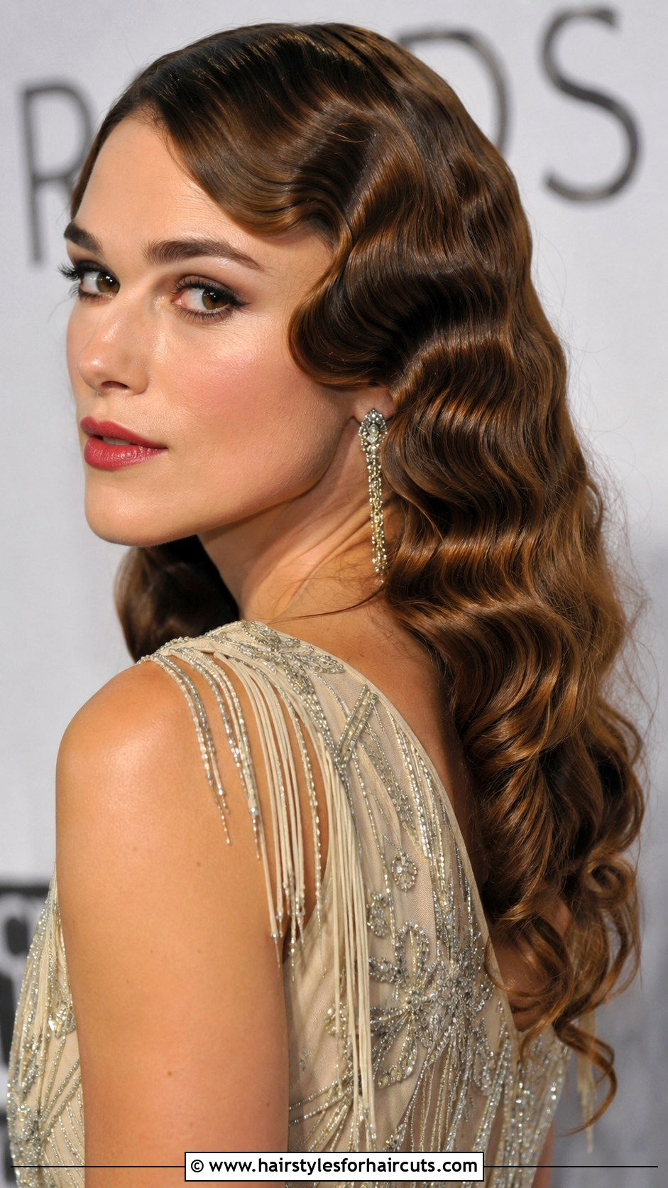 Vintage Finger Waves Long Hair - 25 glamour hairstyles for long hair - 25 glamour hairstyles for long hair