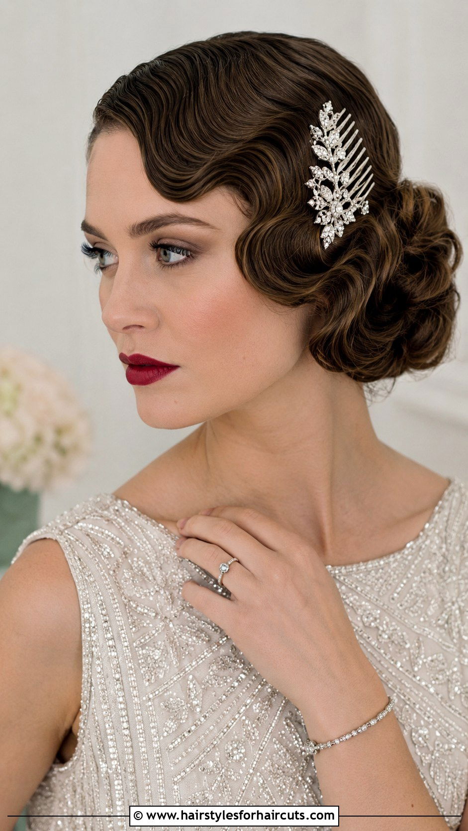 Vintage Finger Waves Long Hair - 25 asian wedding hairstyles for long hair - 25 asian wedding hairstyles for long hair