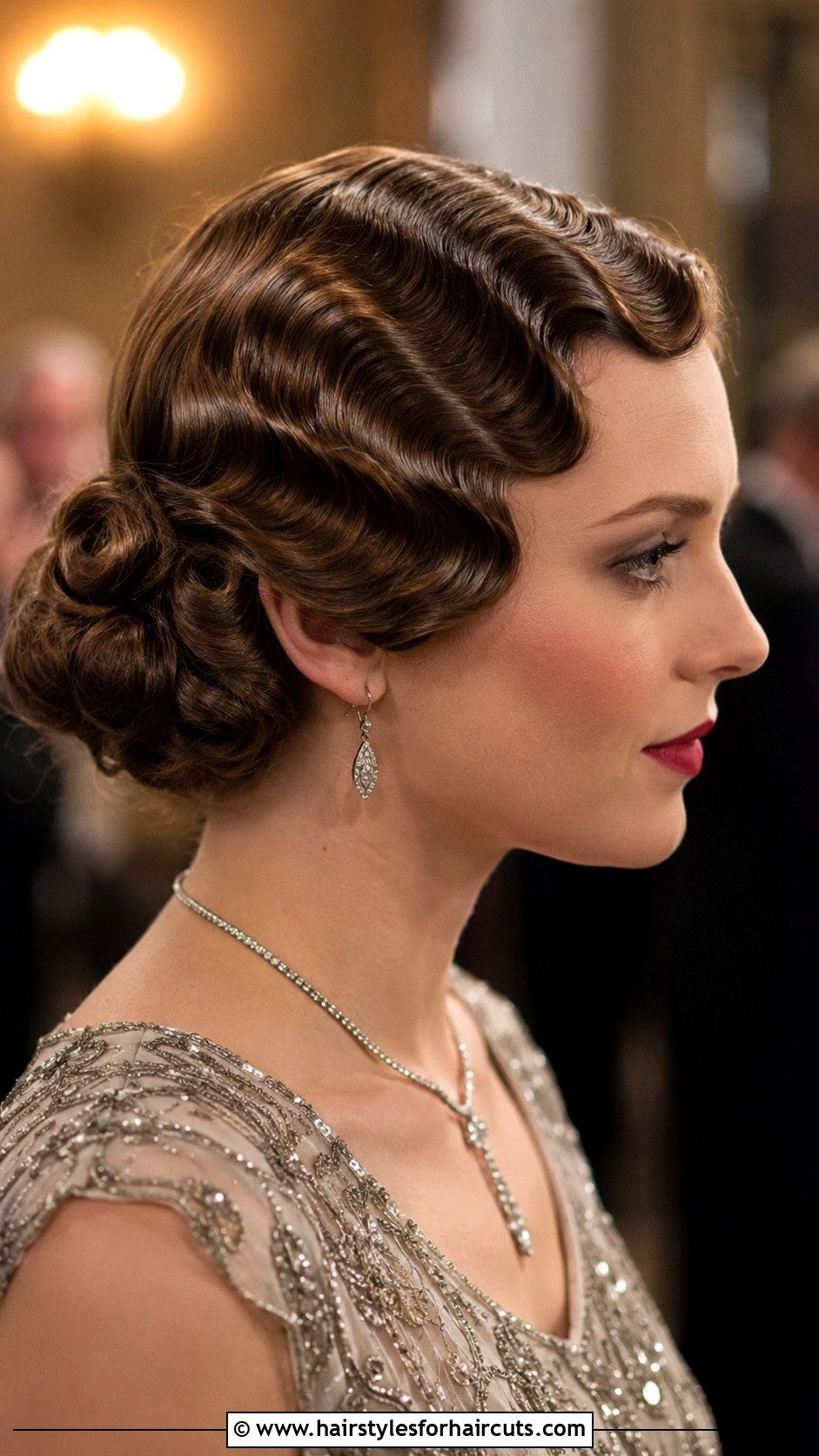 Vintage Finger Waves Prom Hair - 25 down prom hairstyles straight hair - 25 down prom hairstyles straight hair