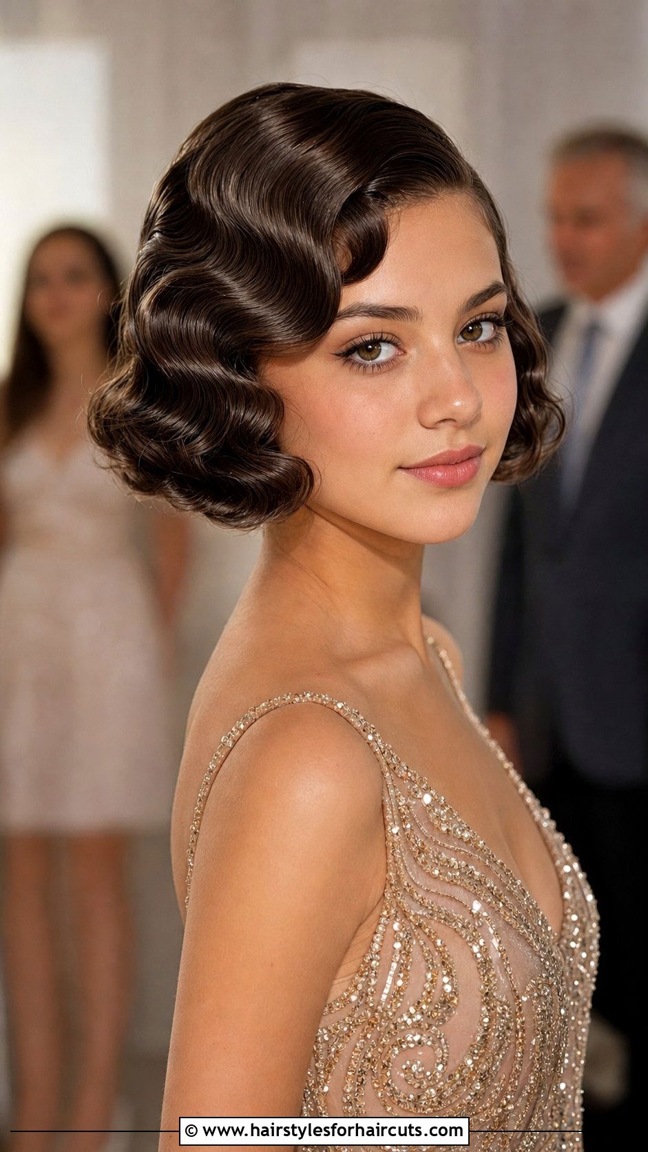 Vintage Finger Waves Short Hair - 25 haircuts for girls short hair - 25 haircuts for girls short hair
