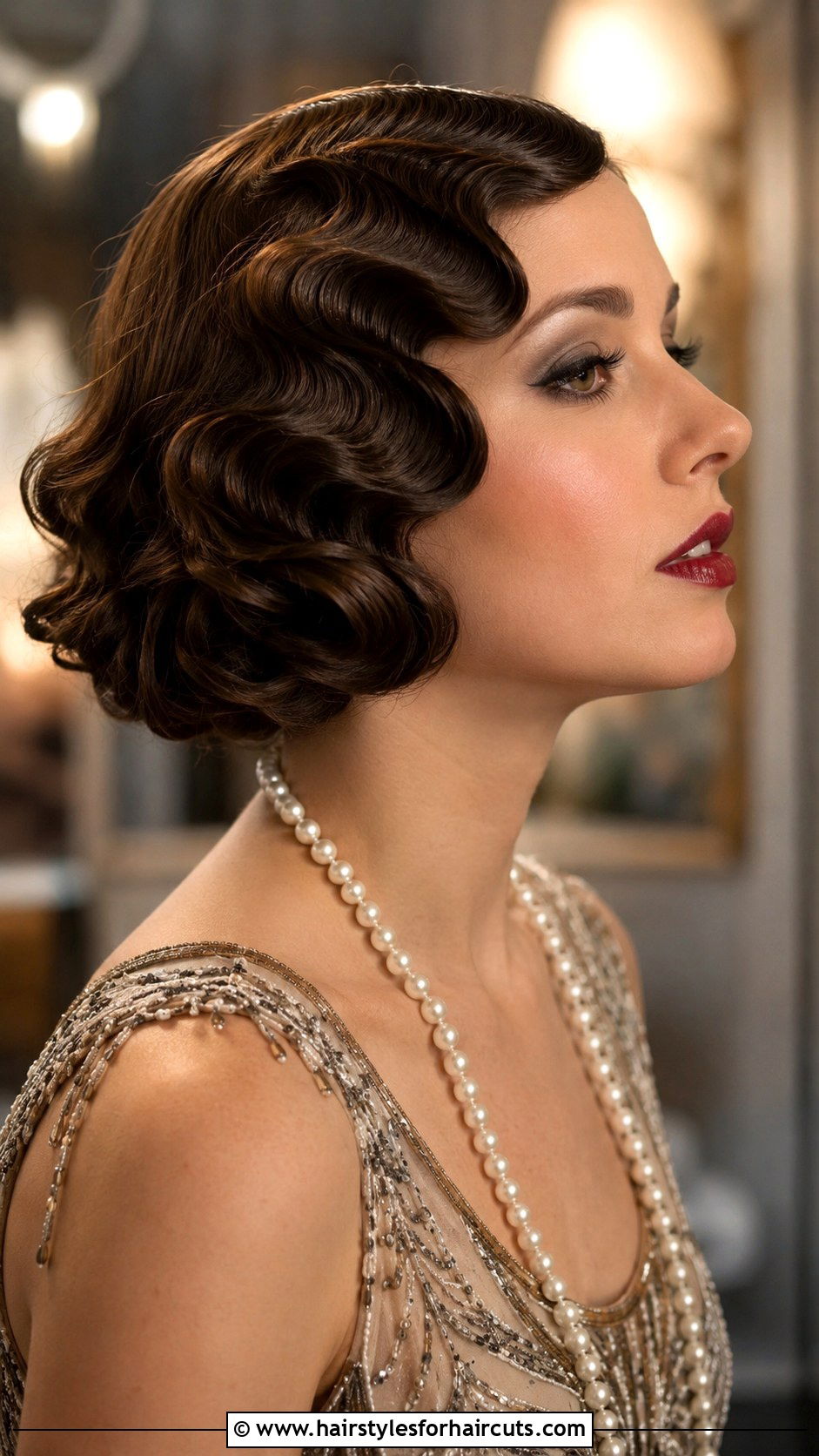 Vintage Finger Waves Short Hair - 25 fancy hairstyles for short hair - 25 fancy hairstyles for short hair