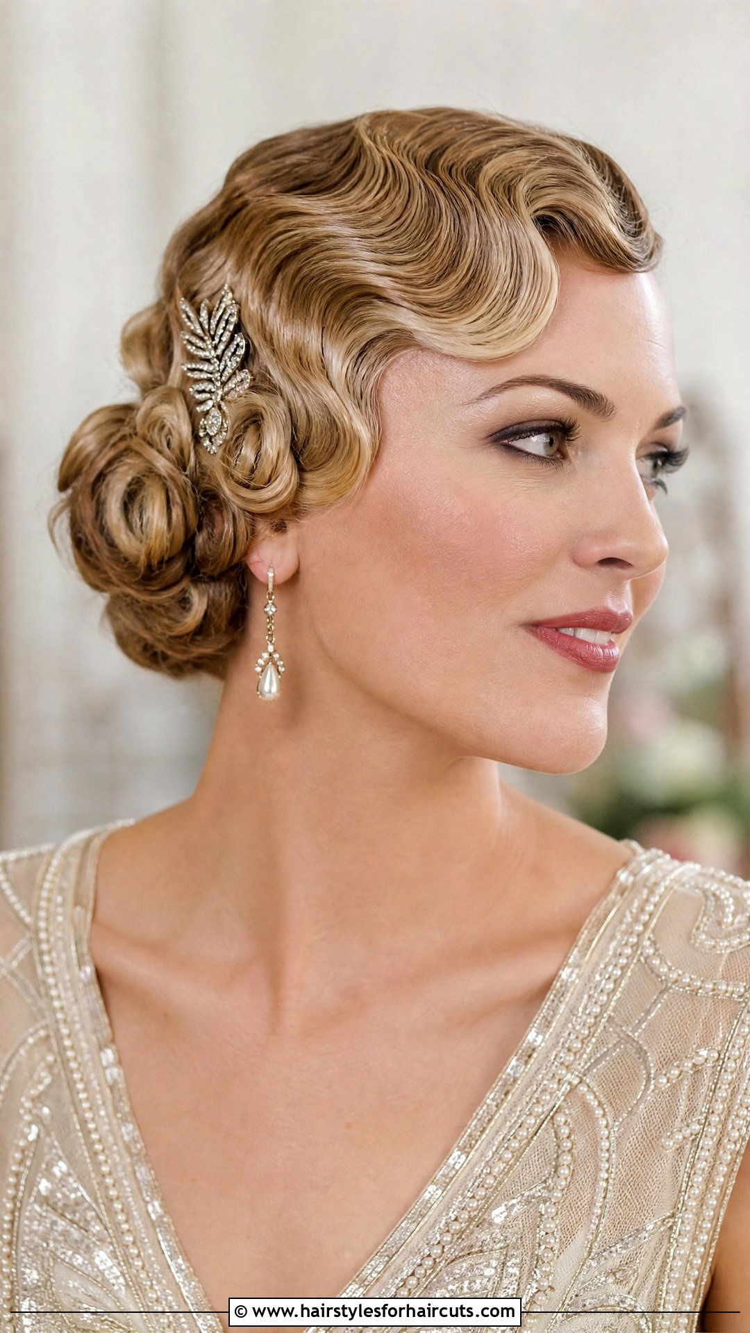 Vintage Finger Waves Wedding Hairstyle - 25 weding hairstyles - 25 weding hairstyles