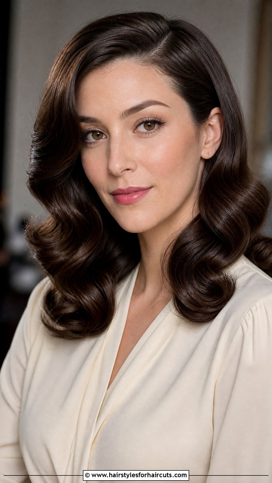 Vintage Hollywood Waves - 25 date night hairstyles for thin hair - 25 date night hairstyles for thin hair