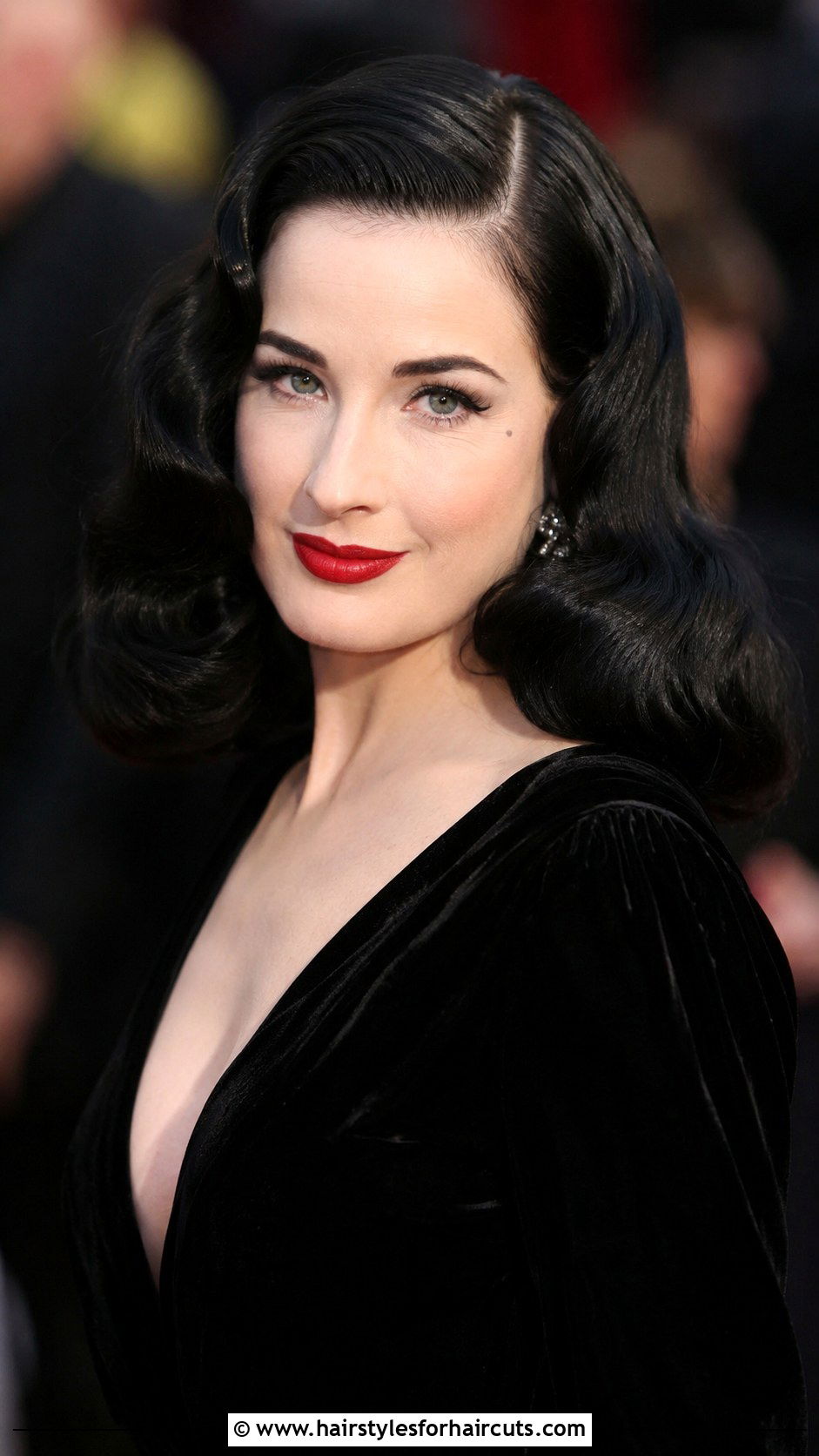 Vintage Hollywood Waves Haircut - 25 diva haircuts - 25 diva haircuts