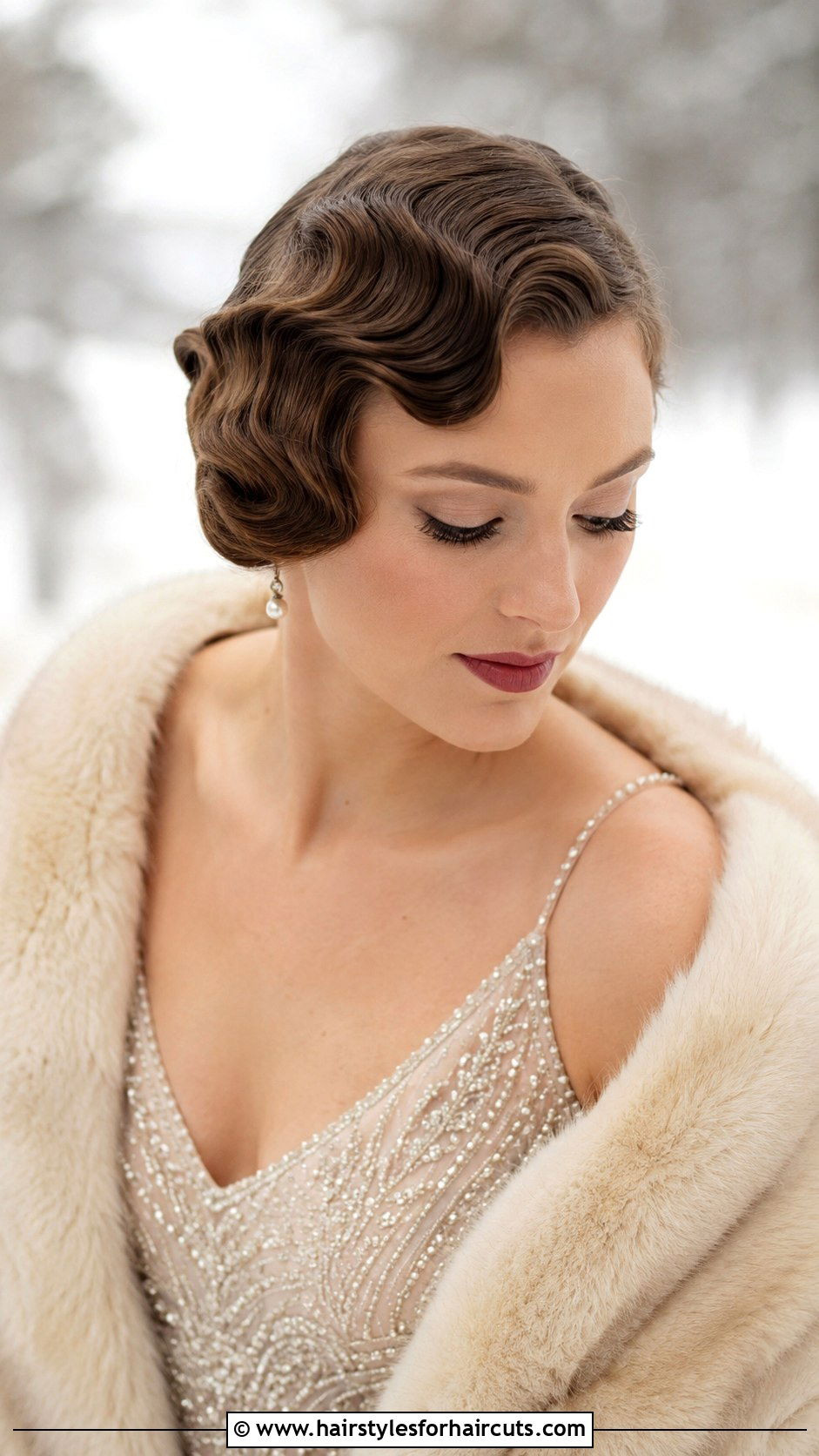 Vintage Waves Bridesmaid Hairstyle - 25 hairstyles for bridesmaids - 25 hairstyles for bridesmaids