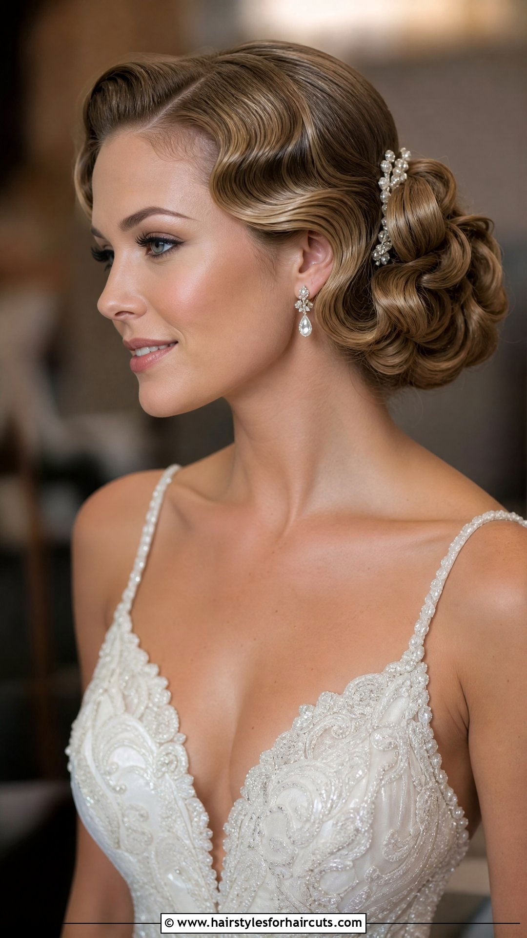 Vintage Waves Wedding Hairstyle - 25 wedding hairstyles - 25 wedding hairstyles