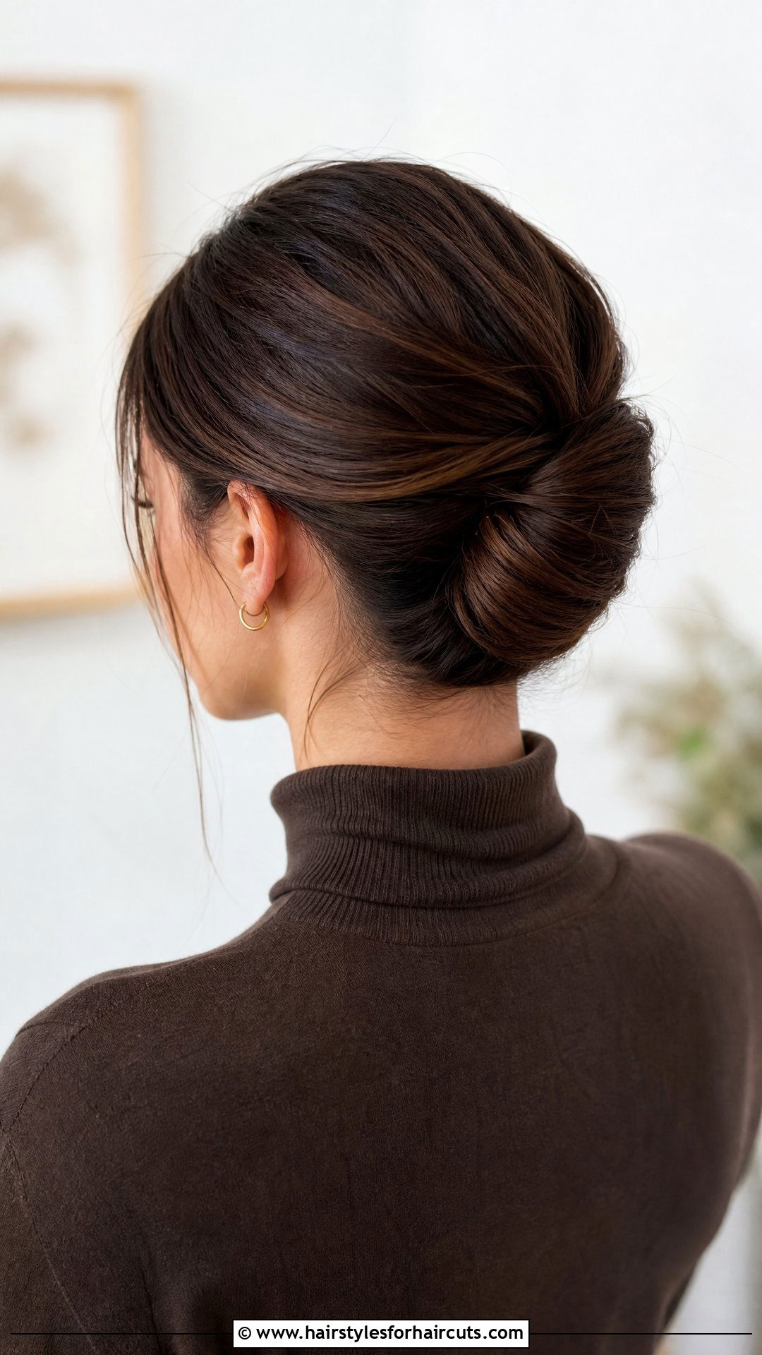 Virgo Low Bun Updo - 25 zodiac hairstyles - 25 zodiac hairstyles