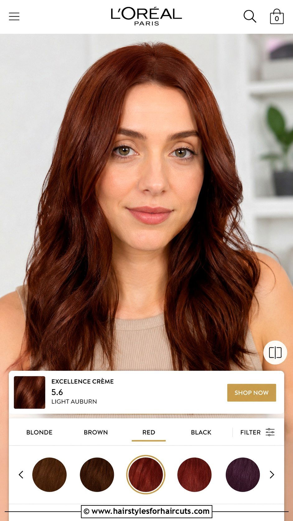 Virtual Hair Color Try On from Major Brands - 25 best hairstyles app - 25 best hairstyles app