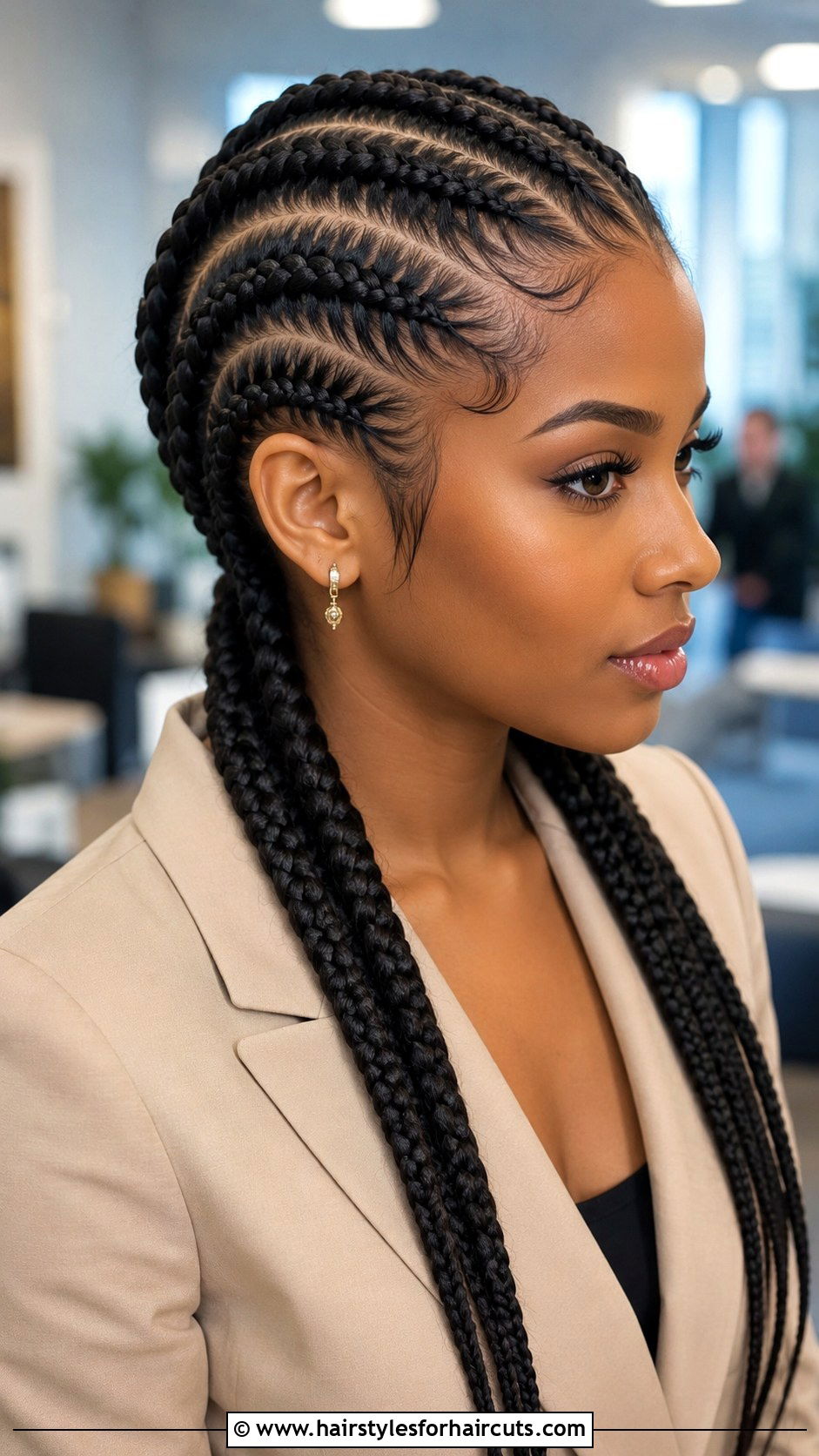 Vixen Cornrows - 25 cornrows hairstyles with natural hair - 25 cornrows hairstyles with natural hair