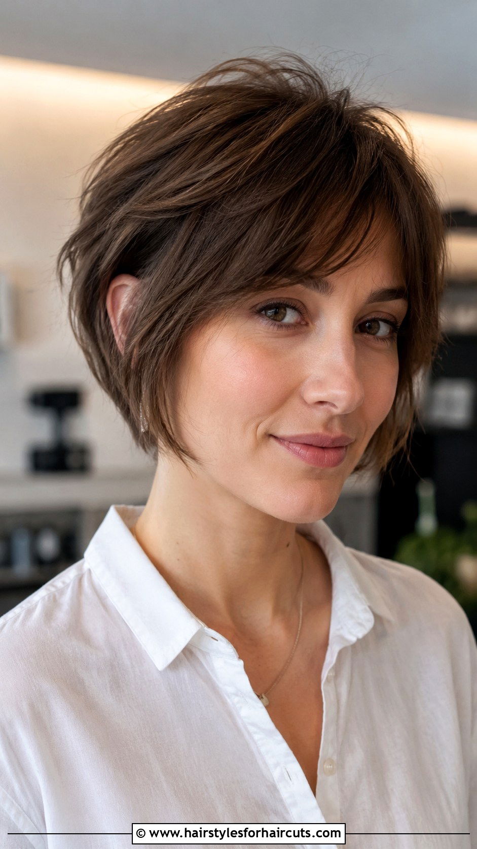 Voluminous Blowout Haircut - 25 haircuts for big ears - 25 haircuts for big ears