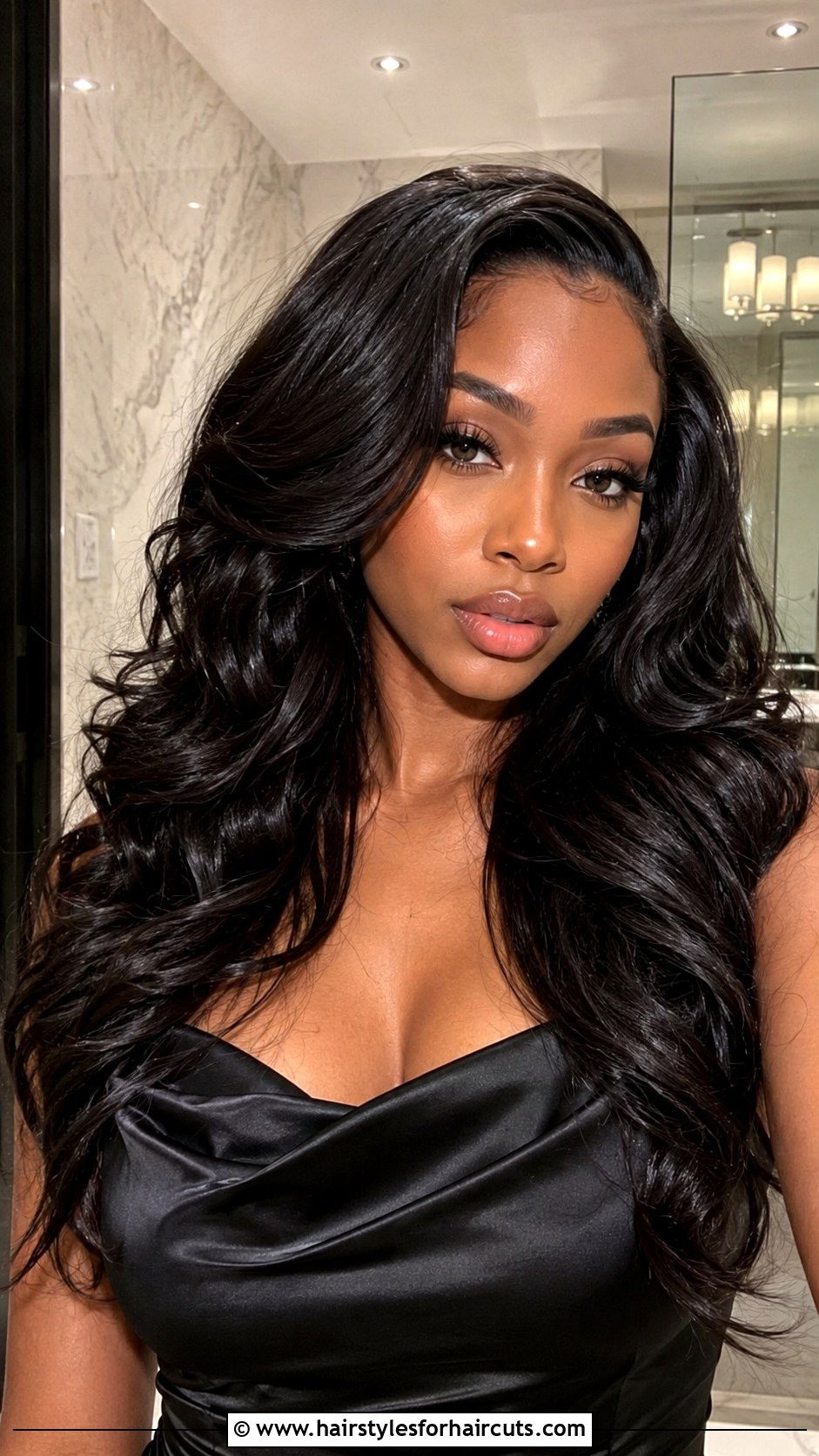 Voluminous Body Wave Baddie Hairstyle - 25 baddie hairstyles - 25 baddie hairstyles