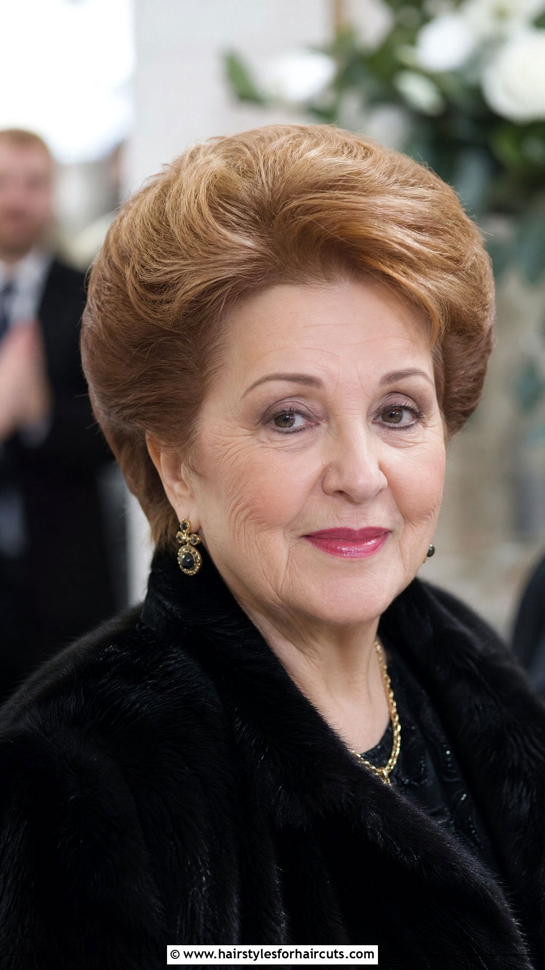 Voluminous Bouffant Haircut for Elderly Women - 25 hairstyles for elderly women - 25 hairstyles for elderly women