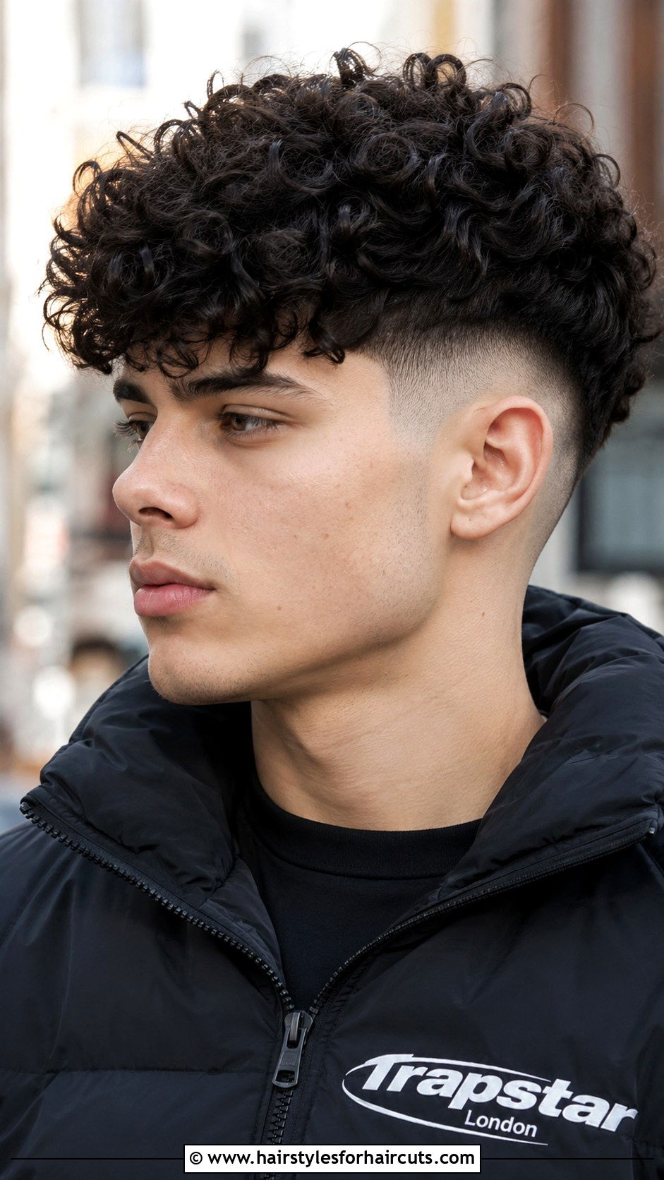 Voluminous Curly Edgar - 25 edgar haircuts with curly hair - 25 edgar haircuts with curly hair