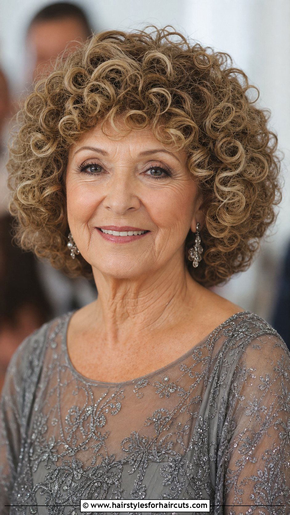 Voluminous Curly Haircut For Older Women - 25 hairstyles for woman over 70 - 25 hairstyles for woman over 70