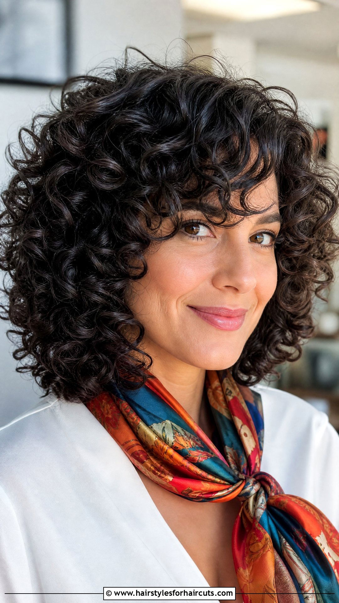 Voluminous Curly Haircut - 25 haircuts for over 60 women - 25 haircuts for over 60 women
