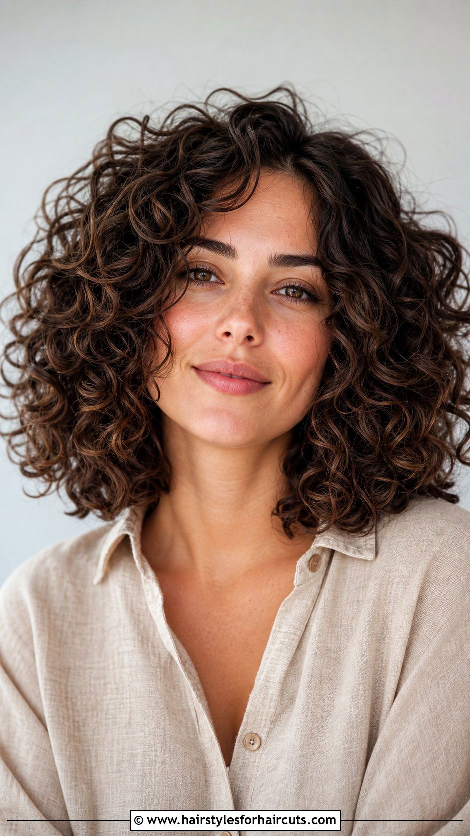 Voluminous Curly Lob - 25 voluminous hairstyles - 25 voluminous hairstyles