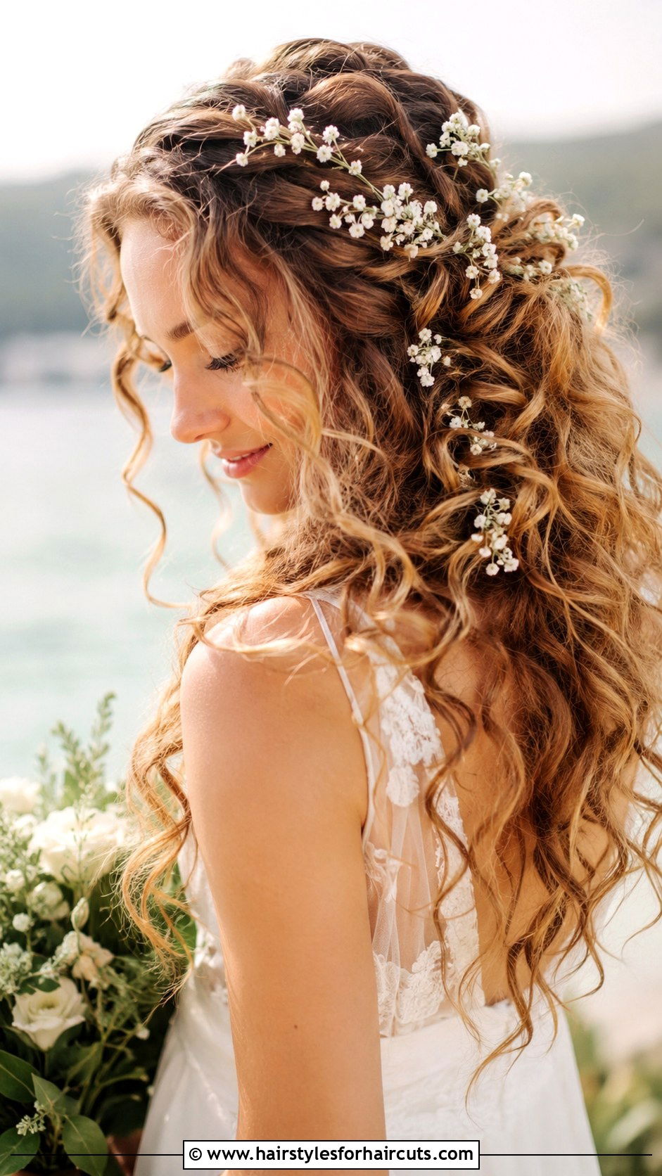 Voluminous Curly Ponytail For Wedding - 25 curly wedding hairstyles for long hair - 25 curly wedding hairstyles for long hair