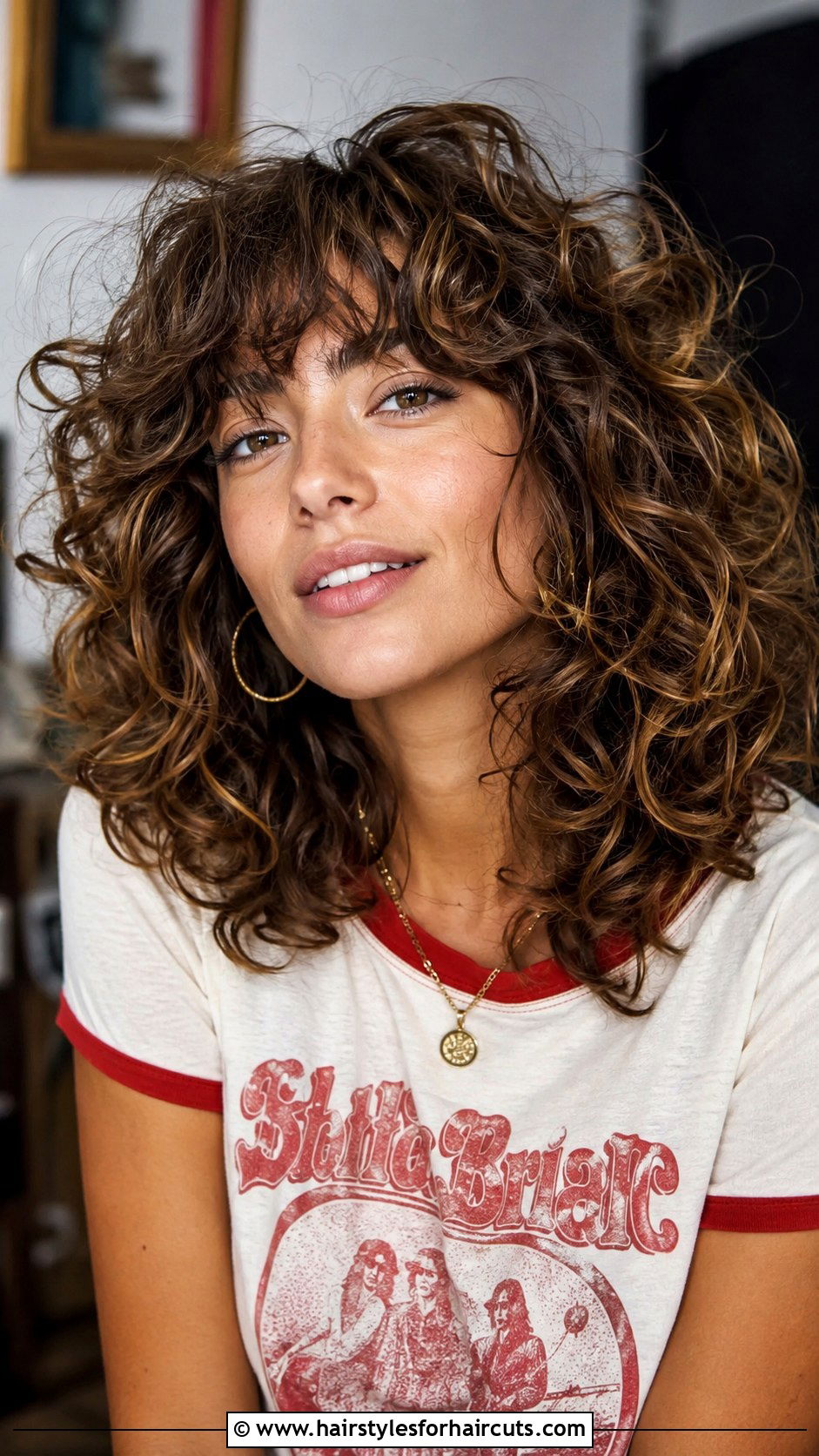 Voluminous Curly Shag - 25 cuban haircuts - 25 cuban haircuts