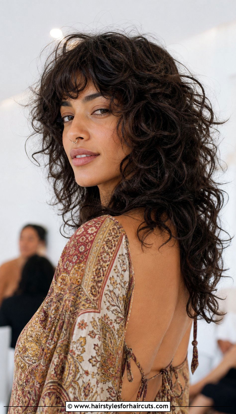 Voluminous Curly Wolf Cut - 25 best curly hairstyles - 25 best curly hairstyles