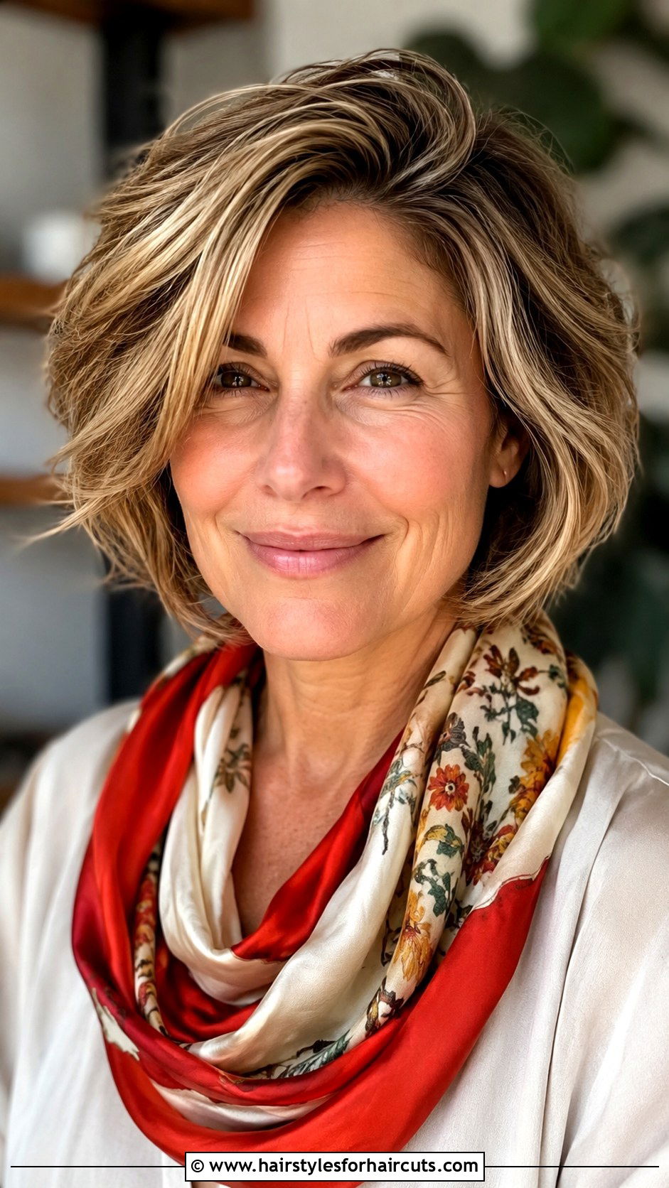 Voluminous Layered Bob - 25 womens hairstyles over 50 - 25 womens hairstyles over 50