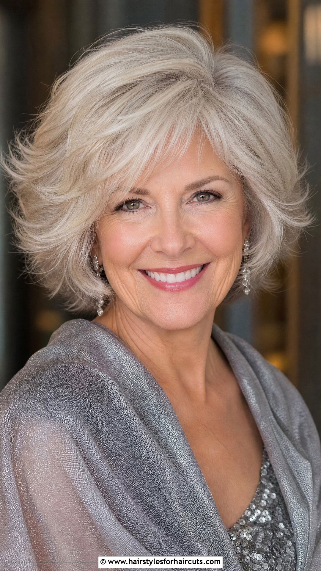 Voluminous Layered Cut - 25 haircuts older women thin hair - 25 haircuts older women thin hair