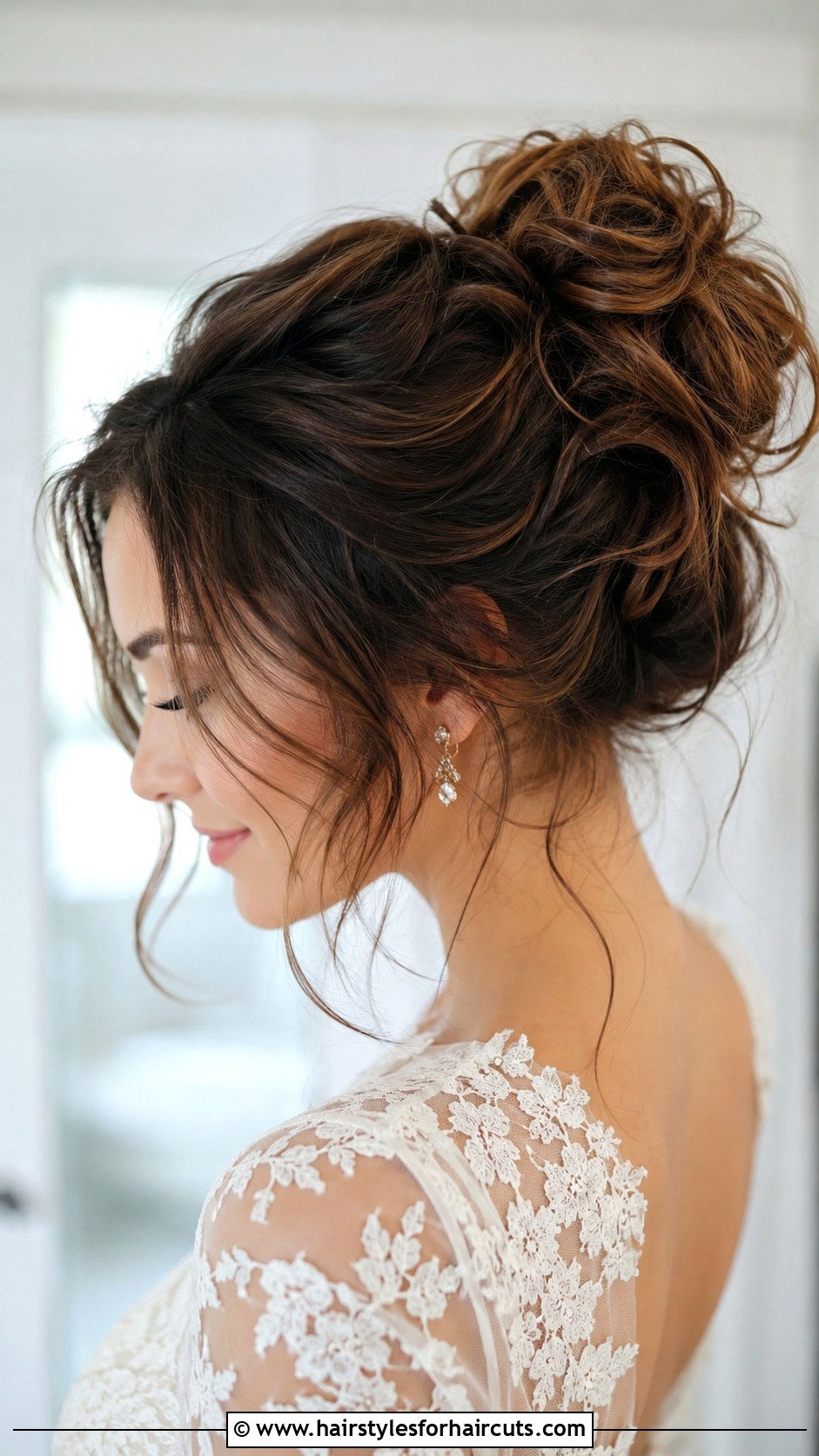 Voluminous Messy Updo - 25 extension hairstyles - 25 extension hairstyles