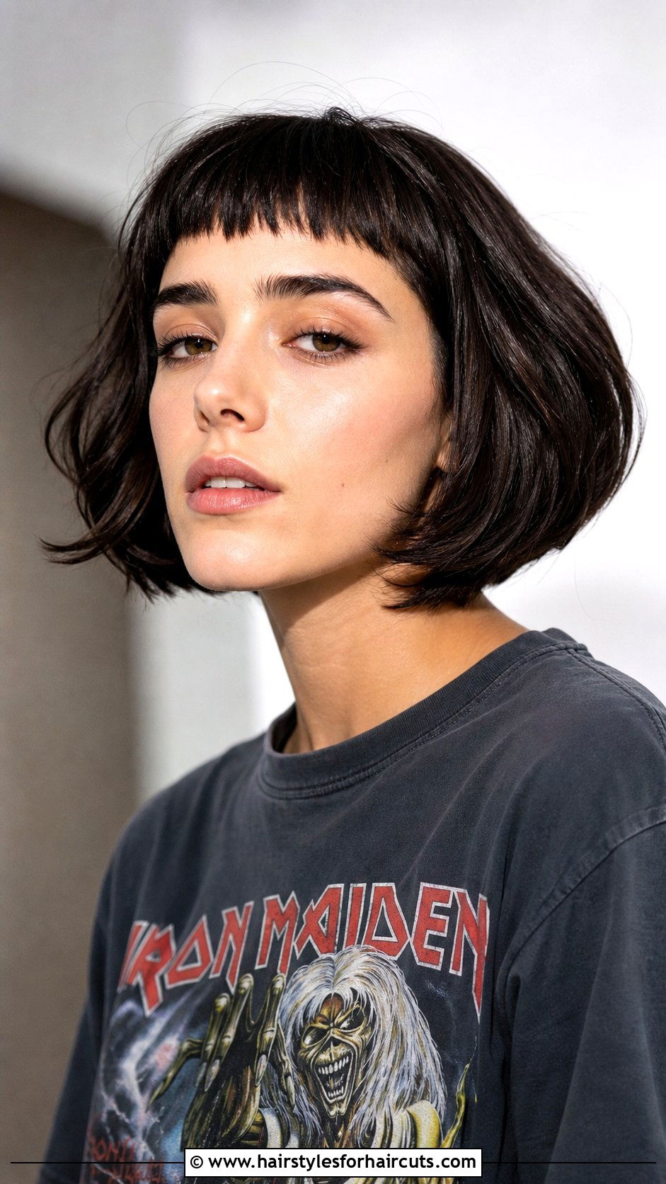 Voluminous Micro Bangs With Bob - 25 voluminous hairstyles - 25 voluminous hairstyles