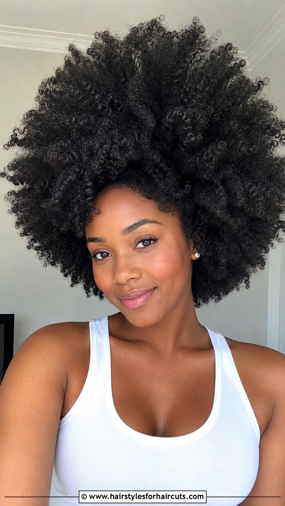 Voluminous Natural Afro - 25 afro hairstyles for natural hair - 25 afro hairstyles for natural hair