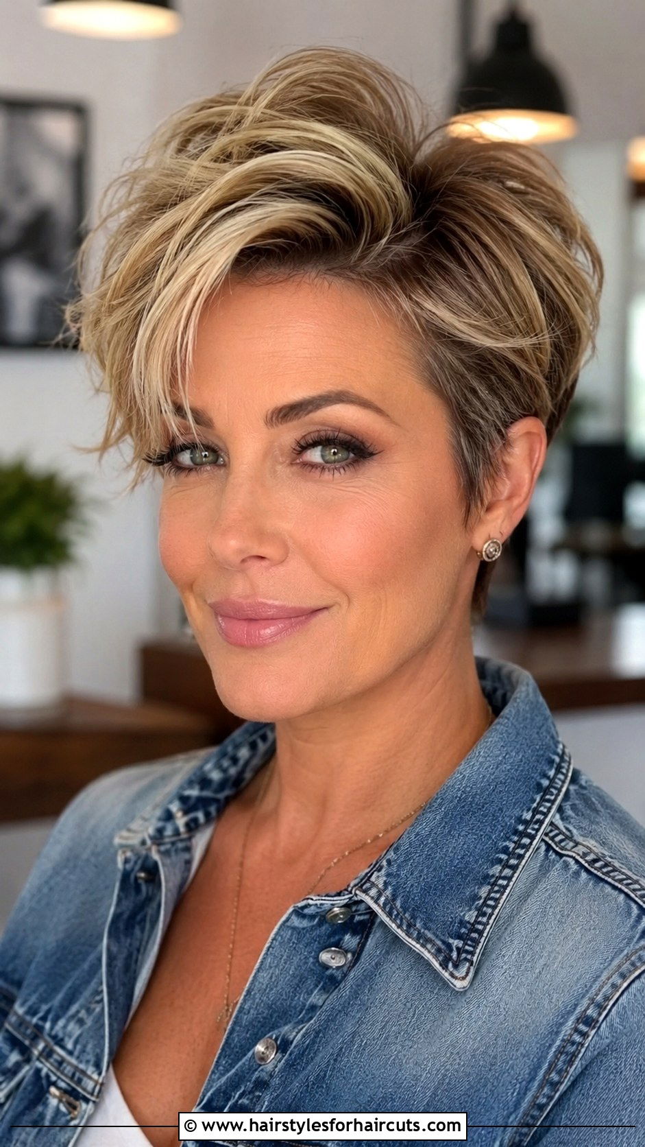 Voluminous Pixie Blowout - 25 blow dry short hairstyles - 25 blow dry short hairstyles