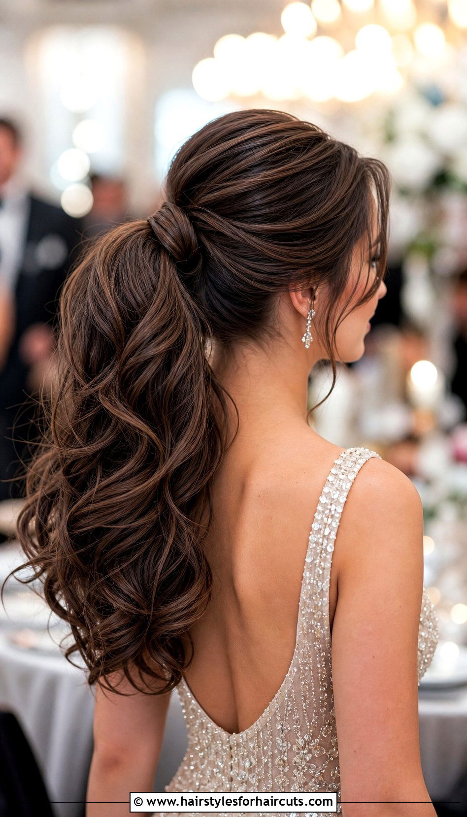 Voluminous Ponytail Wedding Hairstyle Shoulder Length - 25 wedding hairstyles shoulder length - 25 wedding hairstyles shoulder length