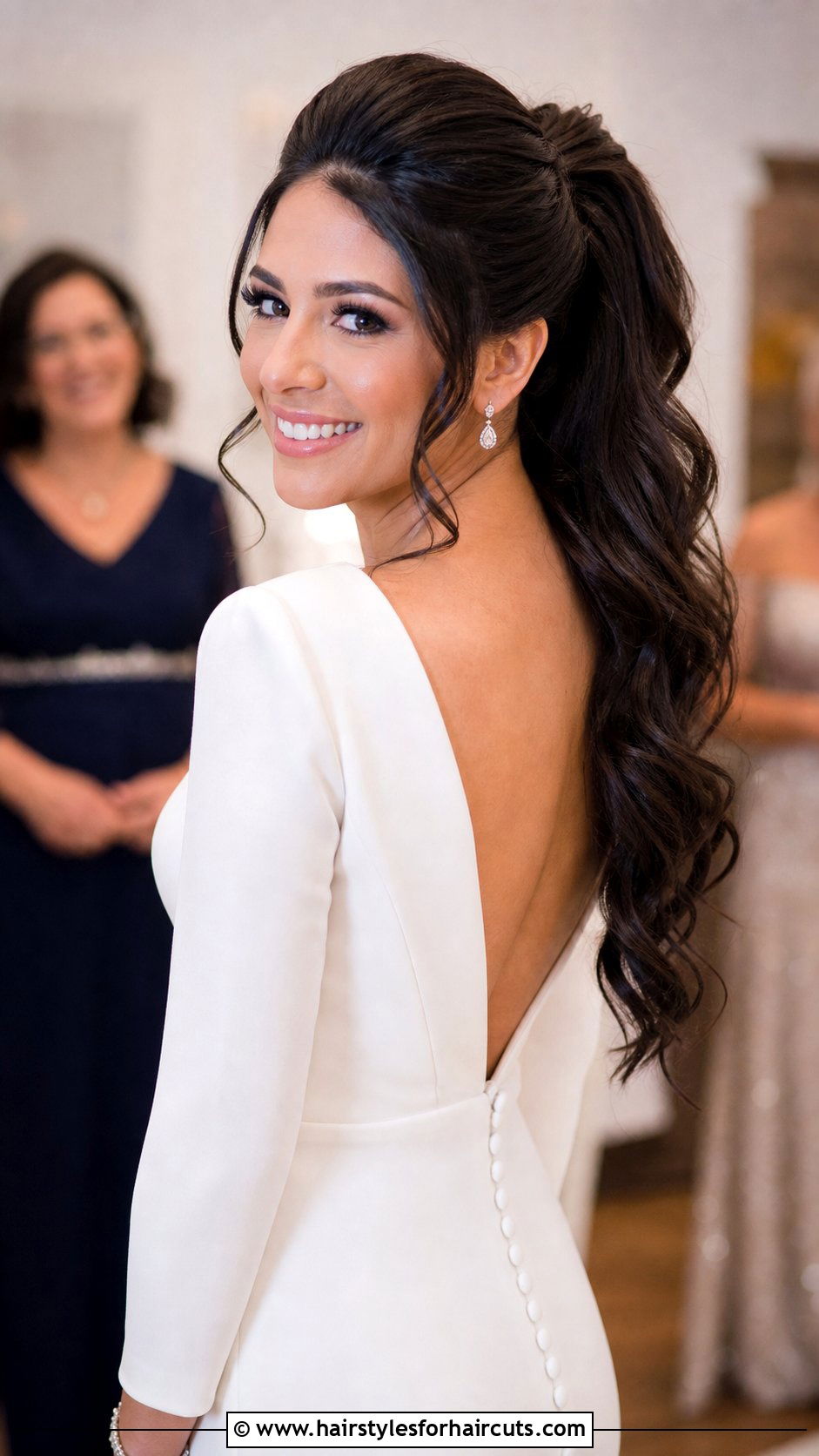 Voluminous Ponytail Wedding - 25 wedding hairstyles for thin hair - 25 wedding hairstyles for thin hair