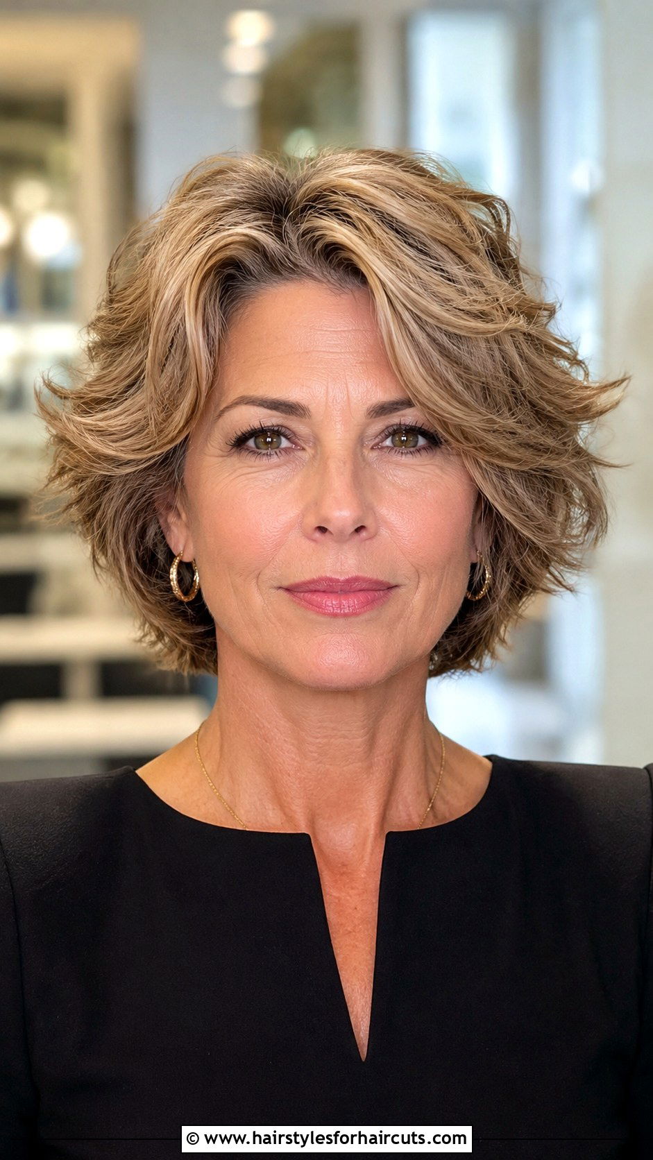 Voluminous Short Haircut - 25 haircuts for oblong face shape - 25 haircuts for oblong face shape