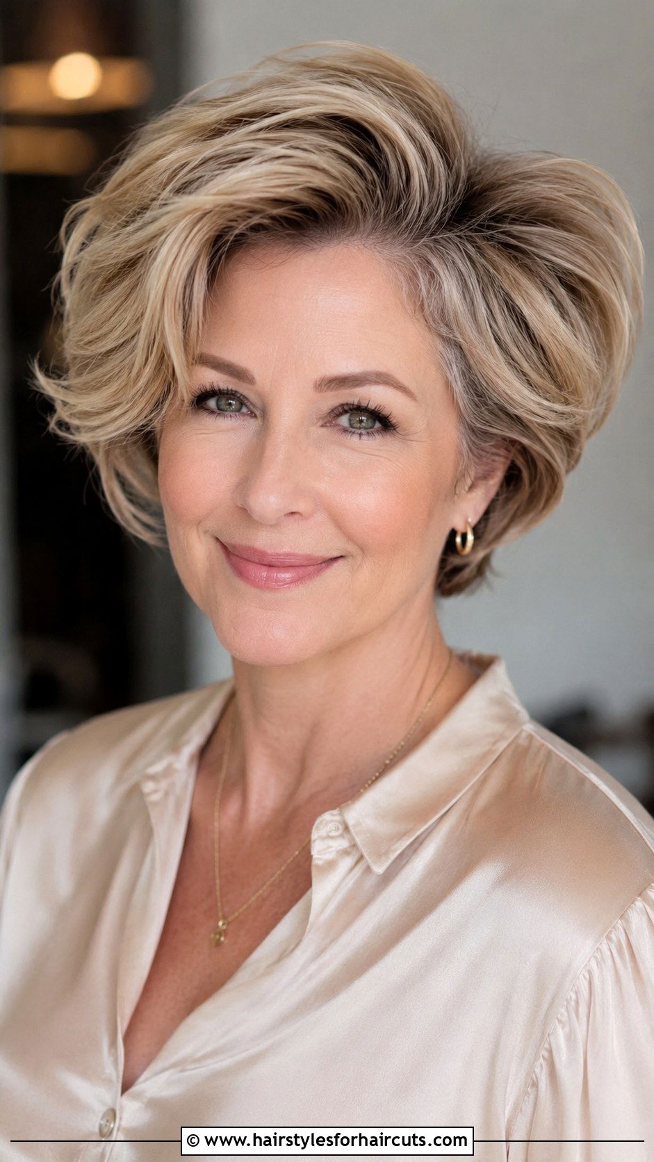 Voluminous Short Haircut - 25 ladies short hairstyles - 25 ladies short hairstyles