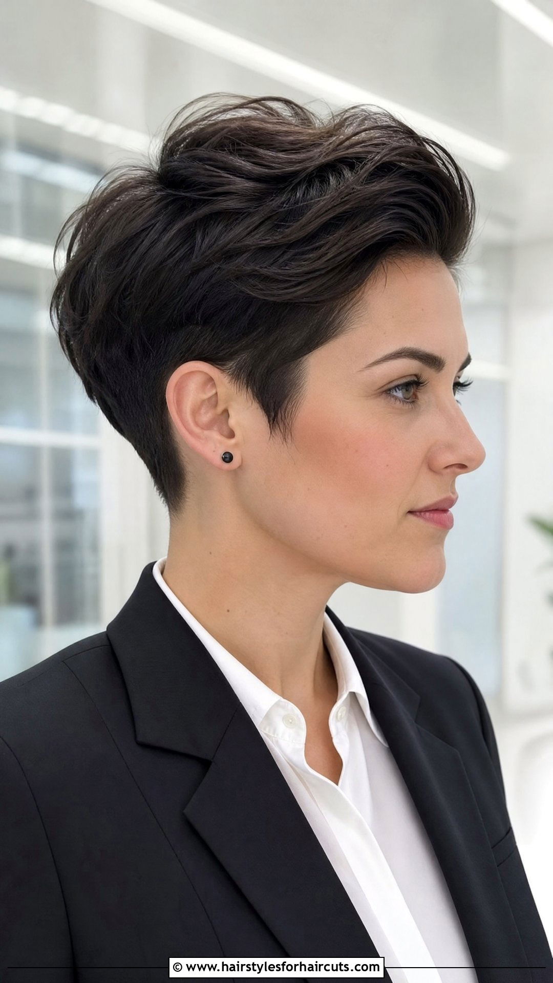 Voluminous Short Pixie With Undercut - 25 fine hair undercut very short pixie haircuts - 25 fine hair undercut very short pixie haircuts