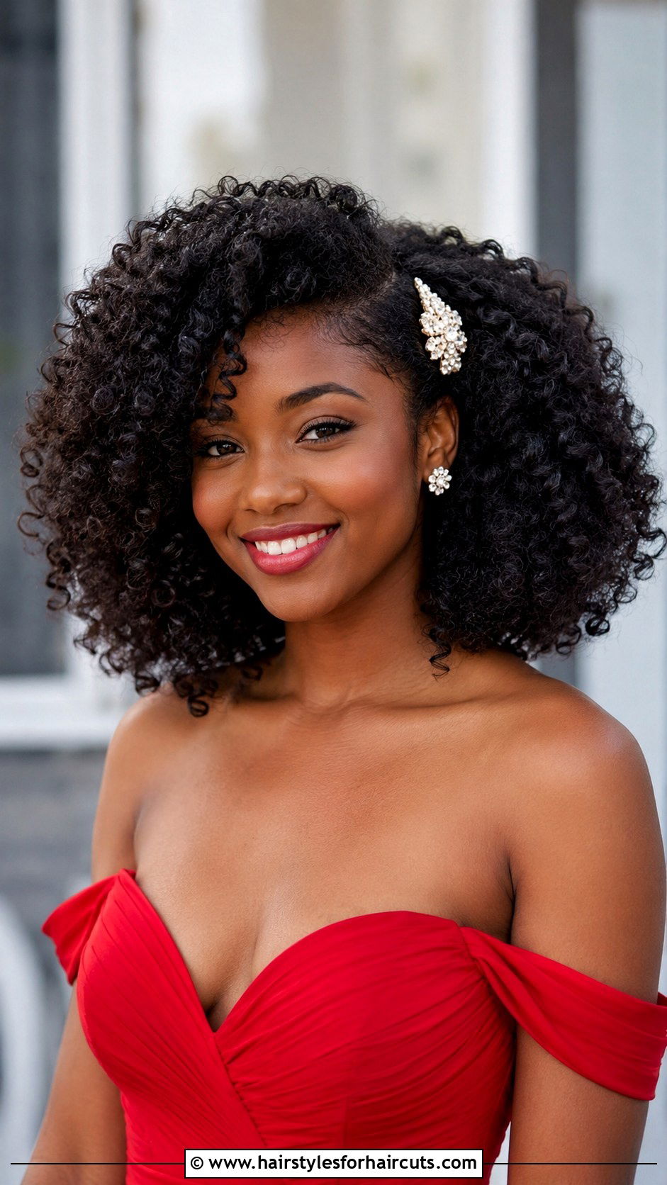 Voluminous Wash And Go Prom Hair - 25 curly hair mixed girl prom hairstyles - 25 curly hair mixed girl prom hairstyles