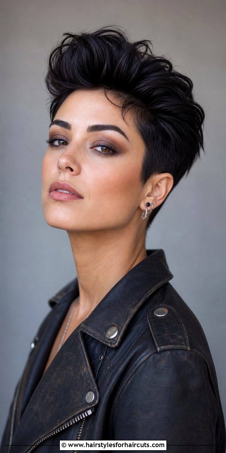 Volumized Pixie - 25 hairstyles for low density hair - 25 hairstyles for low density hair