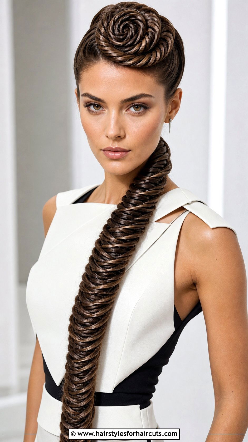 Vortex Braid Long Hair - 25 weird hairstyles for long hair - 25 weird hairstyles for long hair