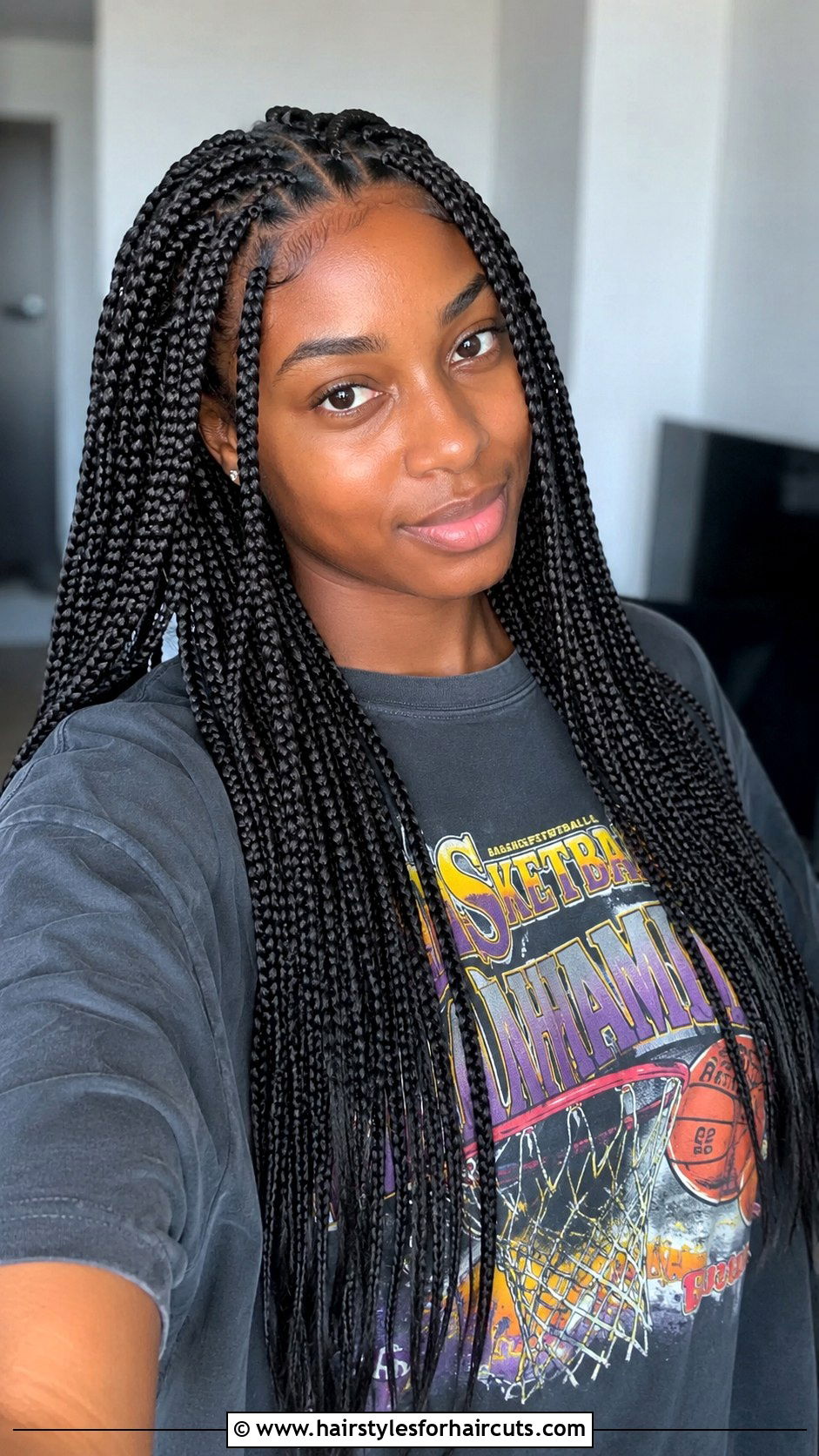 Waist Length Box Braids - 25 hairstyles for waist length hair - 25 hairstyles for waist length hair