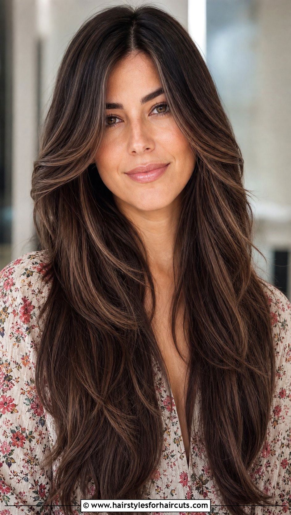 Waist Length Face Framing Layers Haircut - 25 waist length hairstyles - 25 waist length hairstyles
