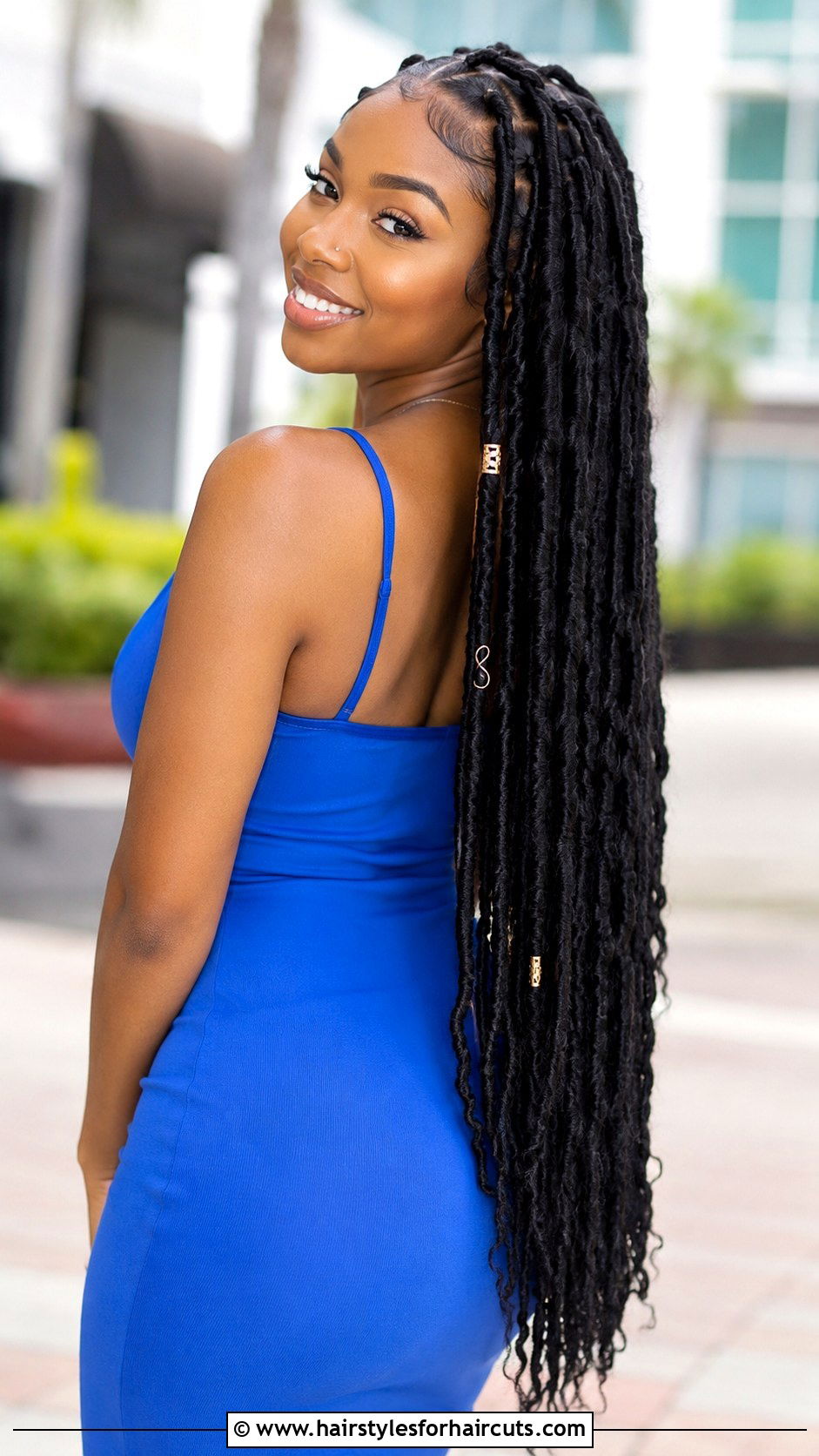 Waist Length Faux Locs - 25 faux locs hairstyles - 25 faux locs hairstyles