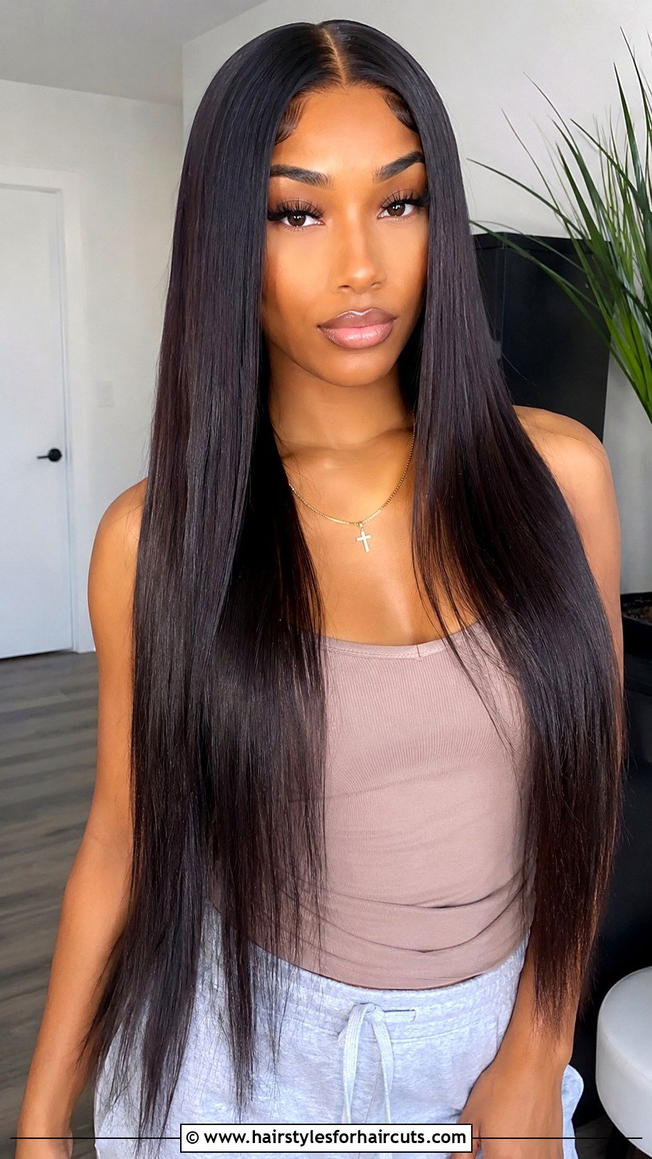 Waist Length Wavy Baddie Hairstyle - 25 baddie hairstyles - 25 baddie hairstyles