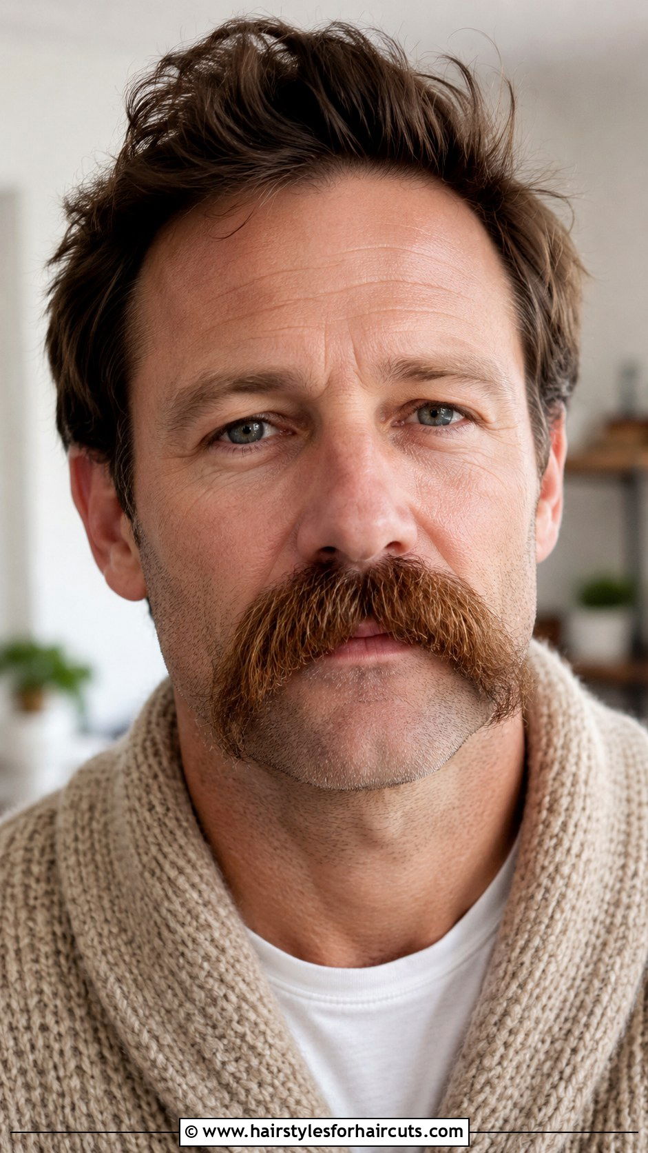 Walrus Mustache - 25 facial hairstyles for patchy cheeks - 25 facial hairstyles for patchy cheeks