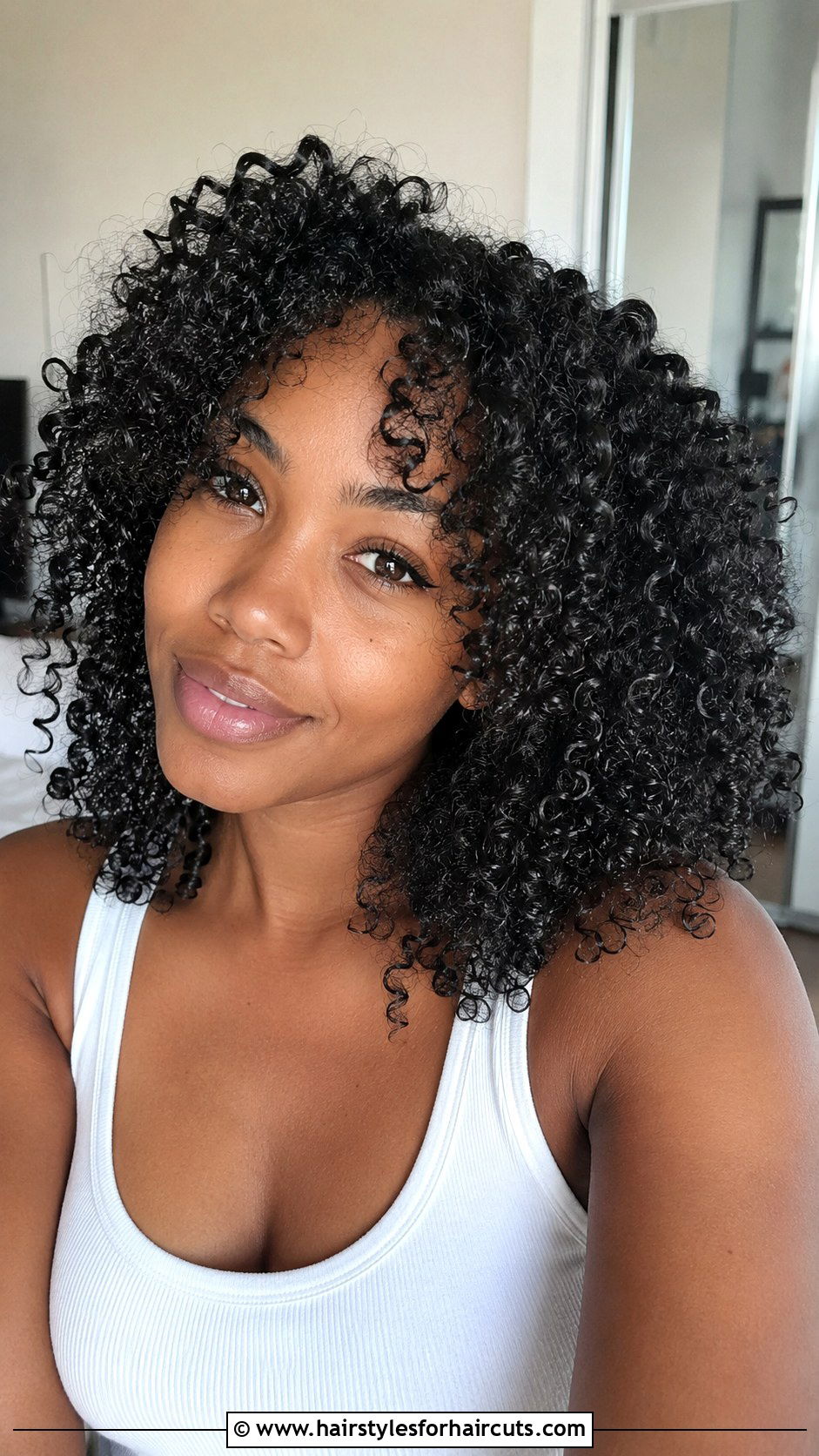 Wash And Go - 25 cute vacation hairstyles for black hair - 25 cute vacation hairstyles for black hair