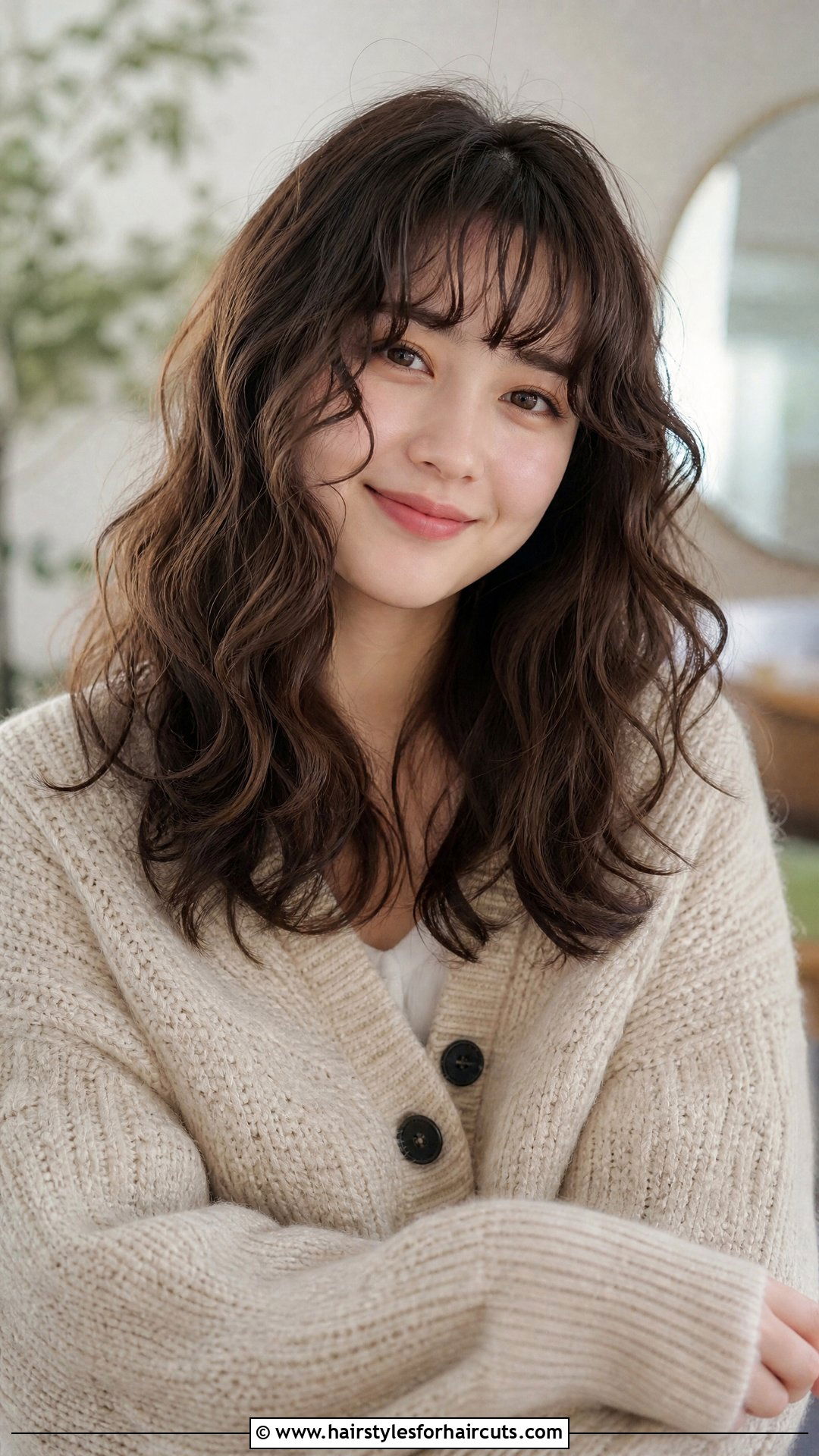 Water Wave With Bangs - 25 water wave hairstyles - 25 water wave hairstyles