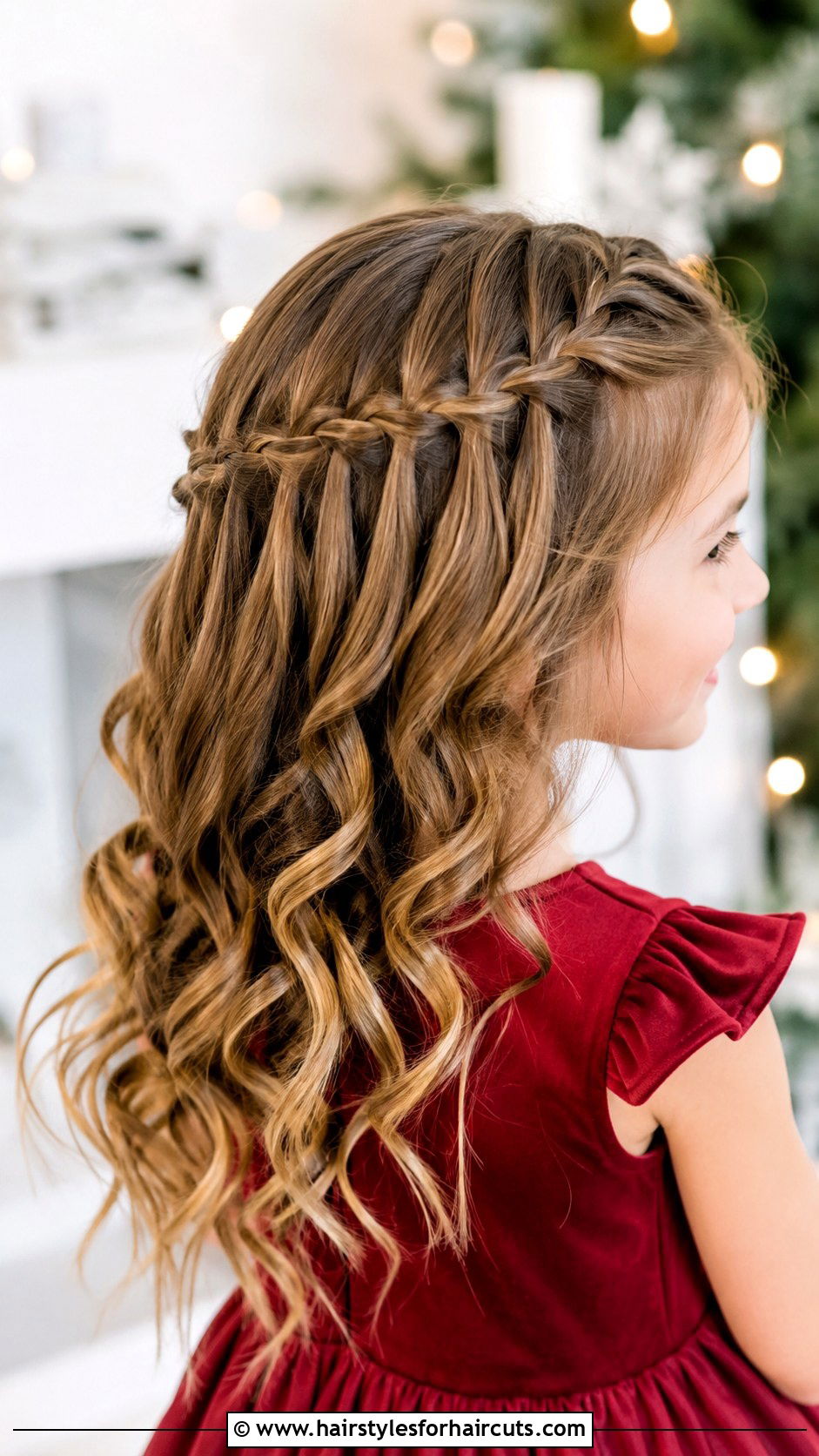 Waterfall Braid - 25 cute hairstyles for girls - 25 cute hairstyles for girls