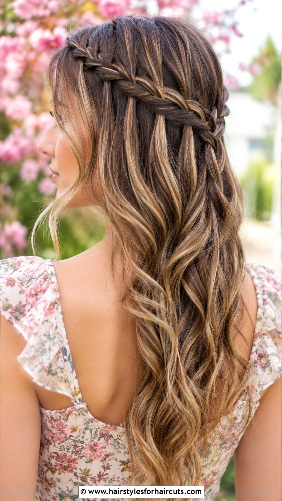 Waterfall Braid Curls - 25 best wedding hairstyles - 25 best wedding hairstyles