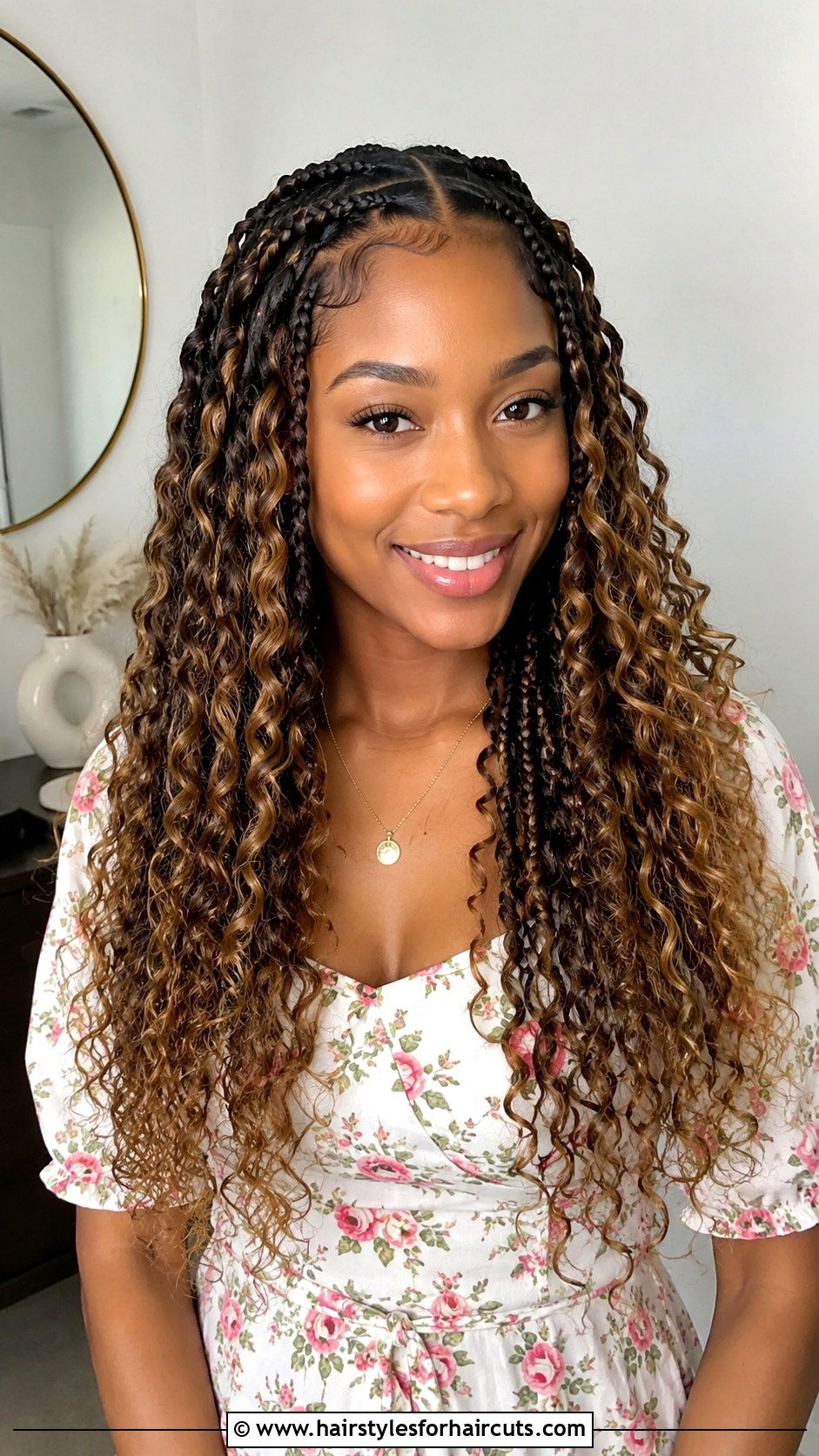 Waterfall Braid Curls - 25 ball hairstyles - 25 ball hairstyles