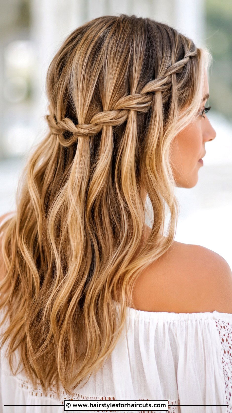 Waterfall Braid For Long Hair - 25 thanksgiving hairstyles for long hair - 25 thanksgiving hairstyles for long hair