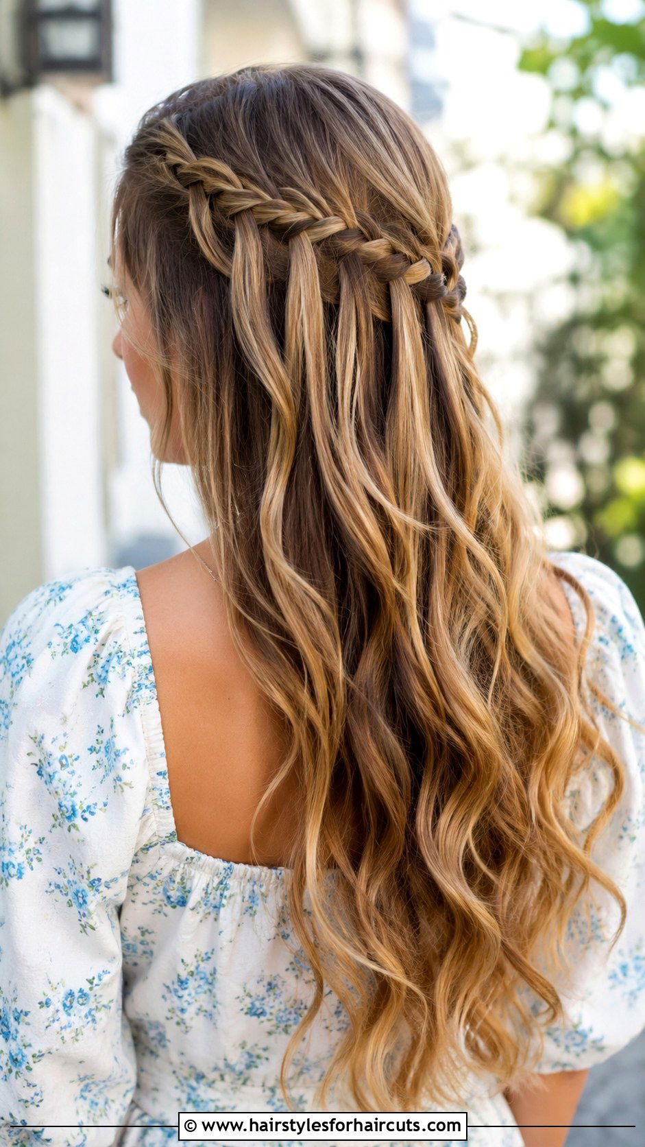 Waterfall Braid For Long Hair - 25 cute easy hairstyles for long hair - 25 cute easy hairstyles for long hair